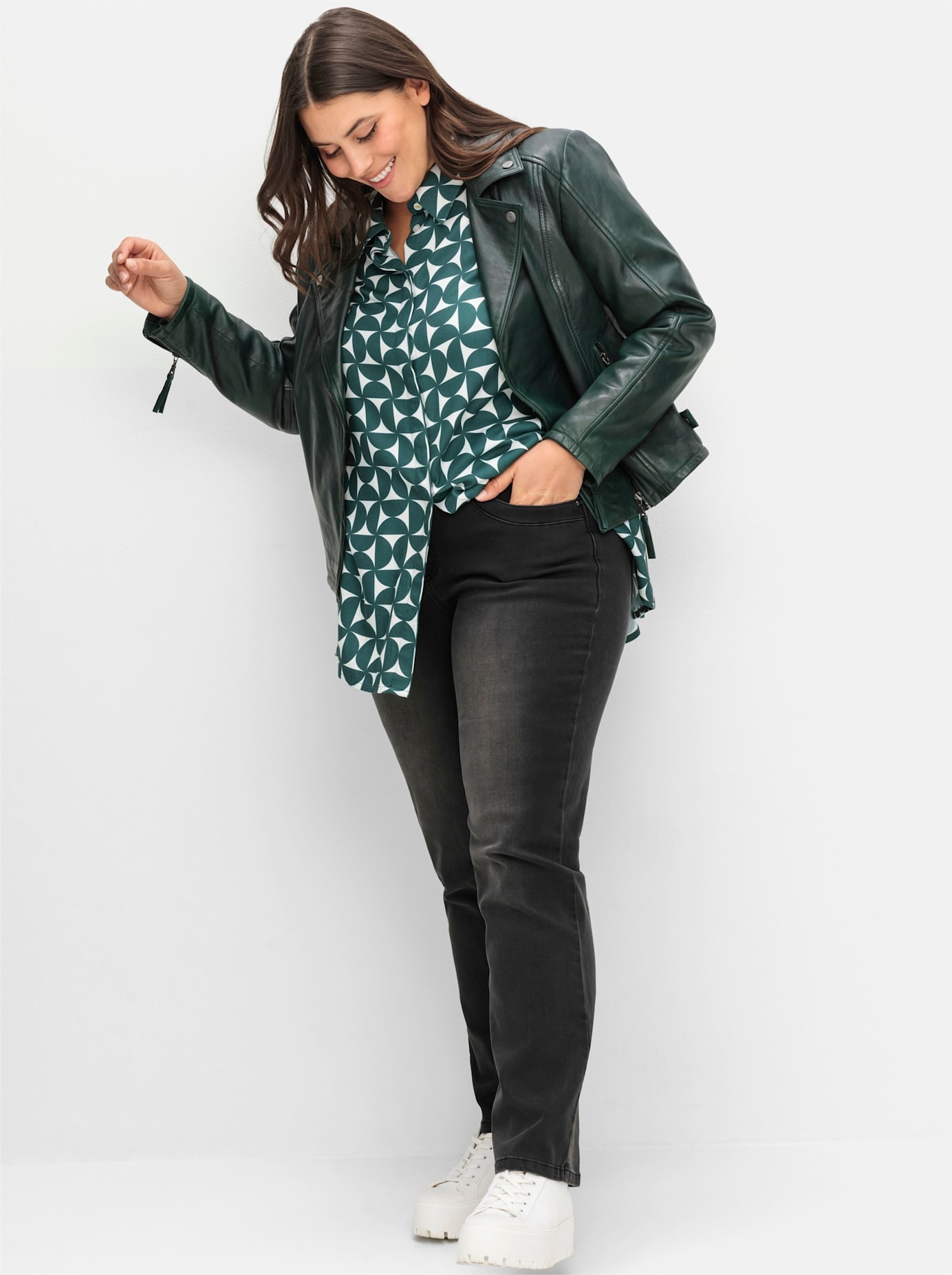 Sheego Bequeme Jeans 1 Stk. tlg. günstig online kaufen