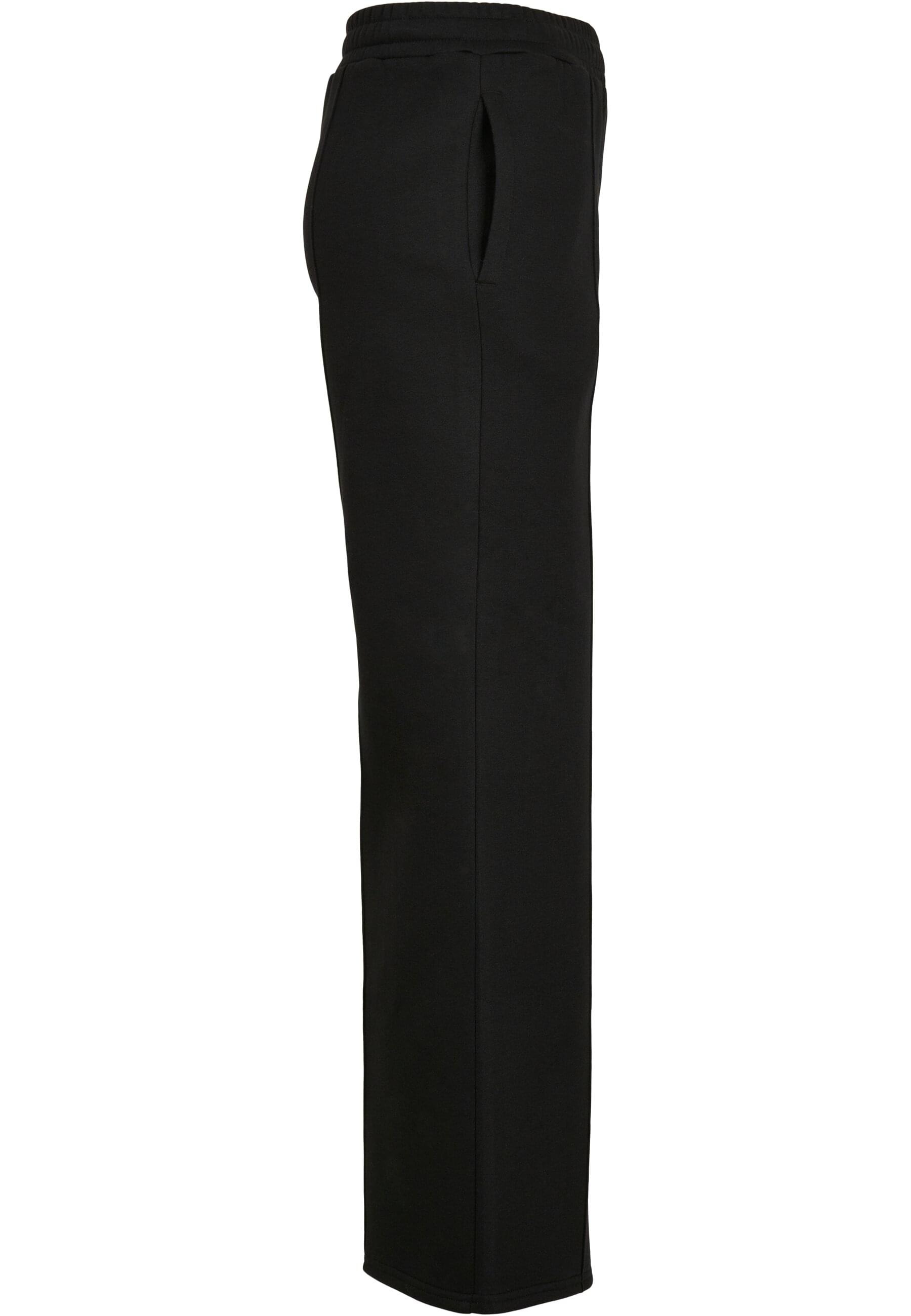 URBAN CLASSICS Stoffhose »Urban Classics Damen Ladies Straight Pin Tuck Sweat Pants«, (1 tlg.)