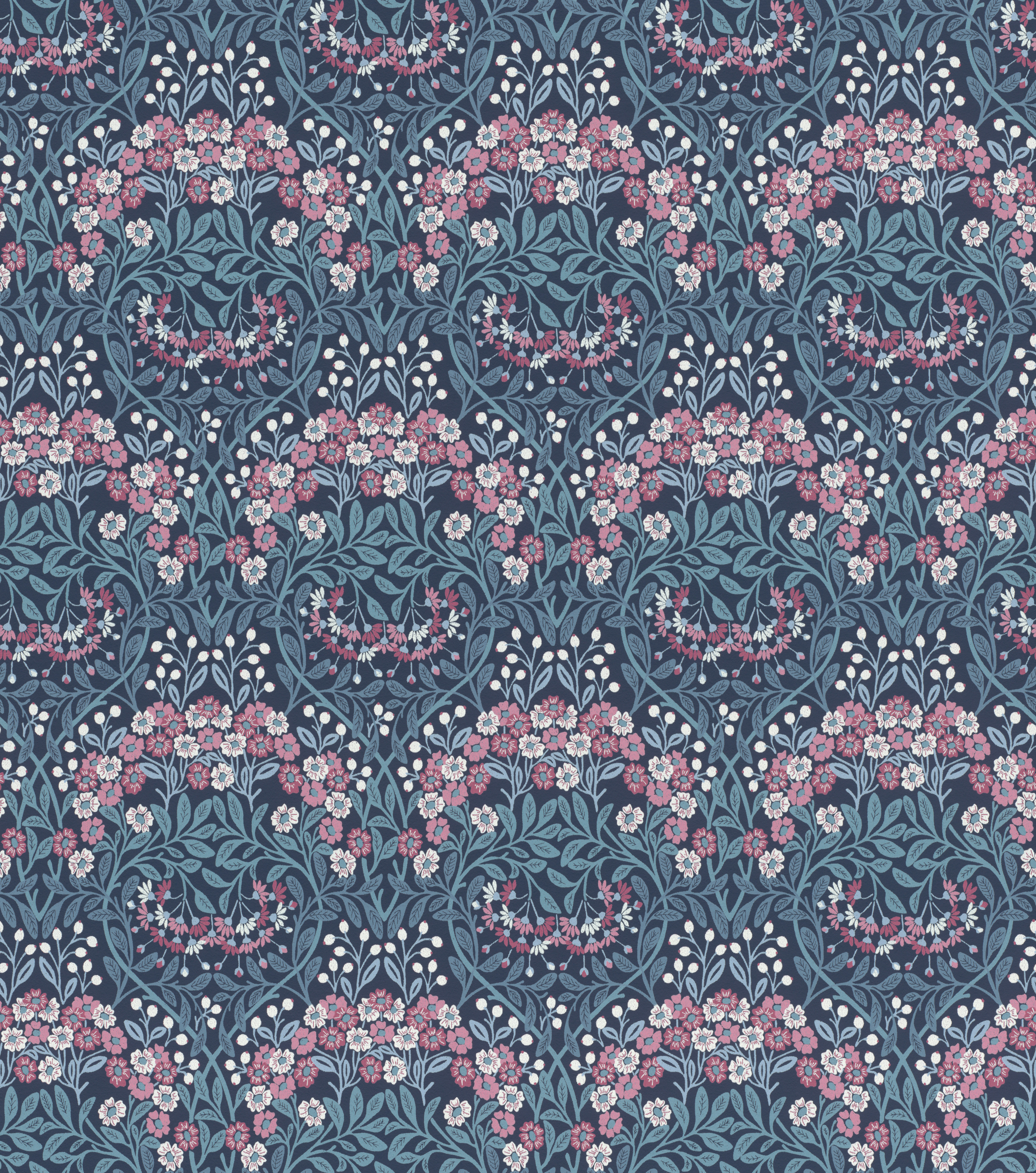 Rasch Vliestapete "Sophia" floral glatt