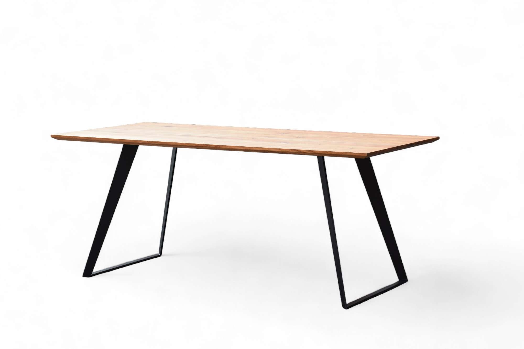 OTTO home Esstisch "Talwiese Küchentisch, U-Form Metallgestell, Wildeiche m günstig online kaufen