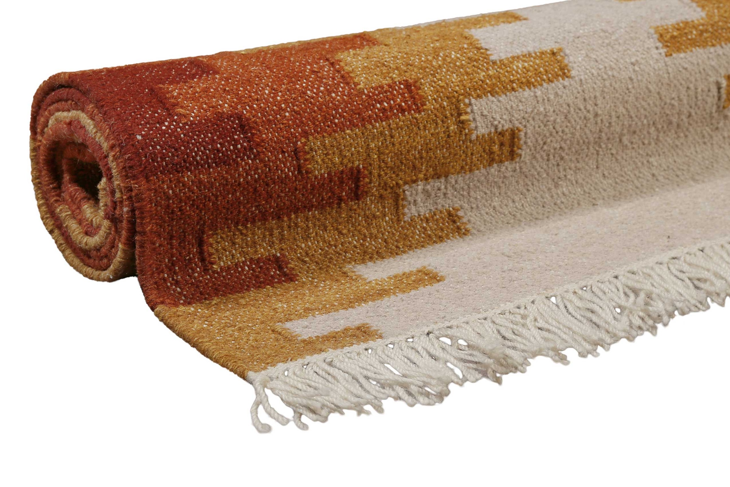 Green Looop Belle Wool Rug Beige 300x400cm 3