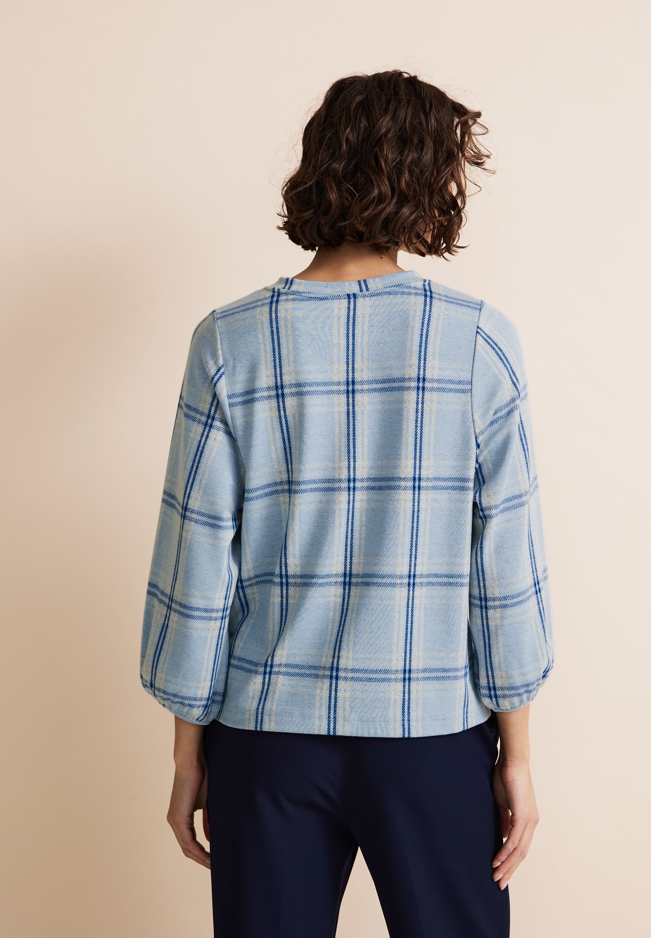 STREET ONE 3/4-Arm-Shirt, mit Rundhalsausschnitt
