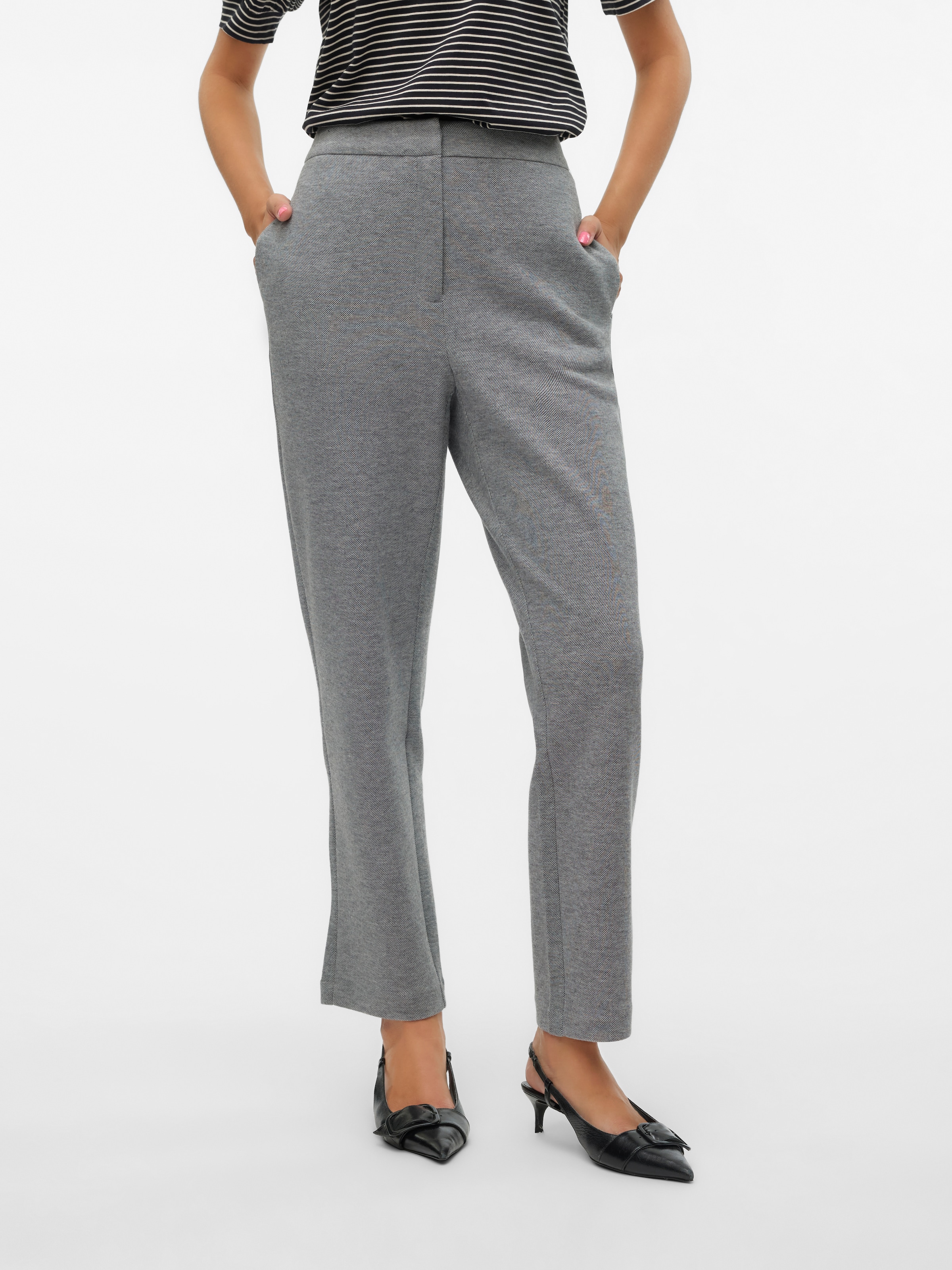 Vero Moda Jerseyhose "VMJULIA NW ANKEL PANTS JRS NOOS" günstig online kaufen