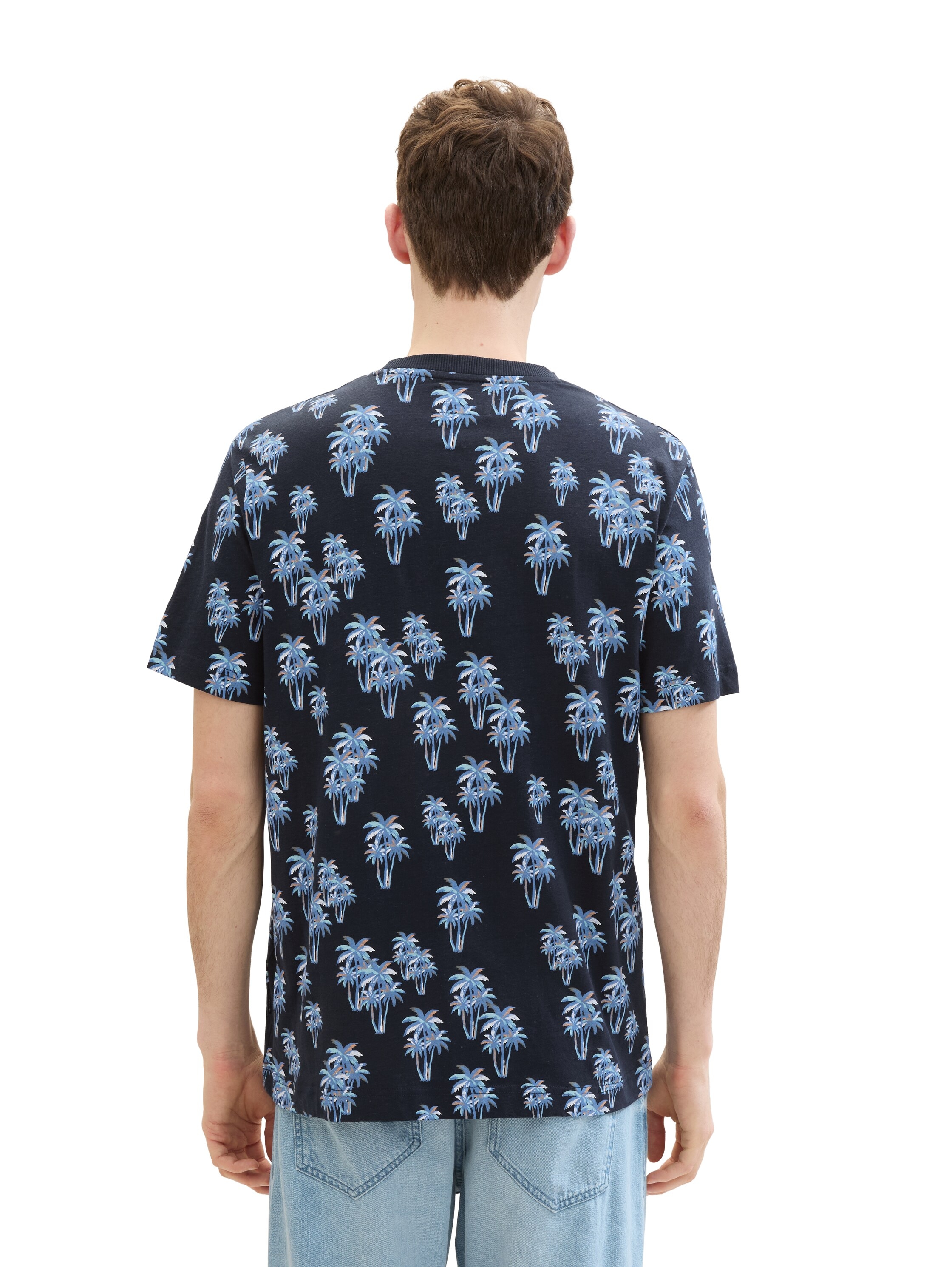 TOM TAILOR Print-Shirt, mit All-Over Print