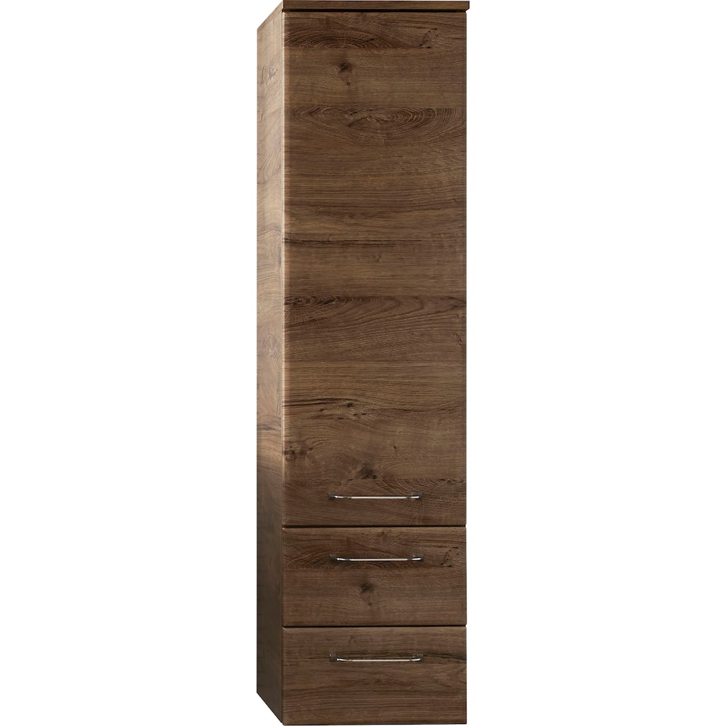 Saphir Midischrank »Quickset Badschrank 35 cm breit, 1 Tür, 2 Schubladen, 2 Einlegeböden«