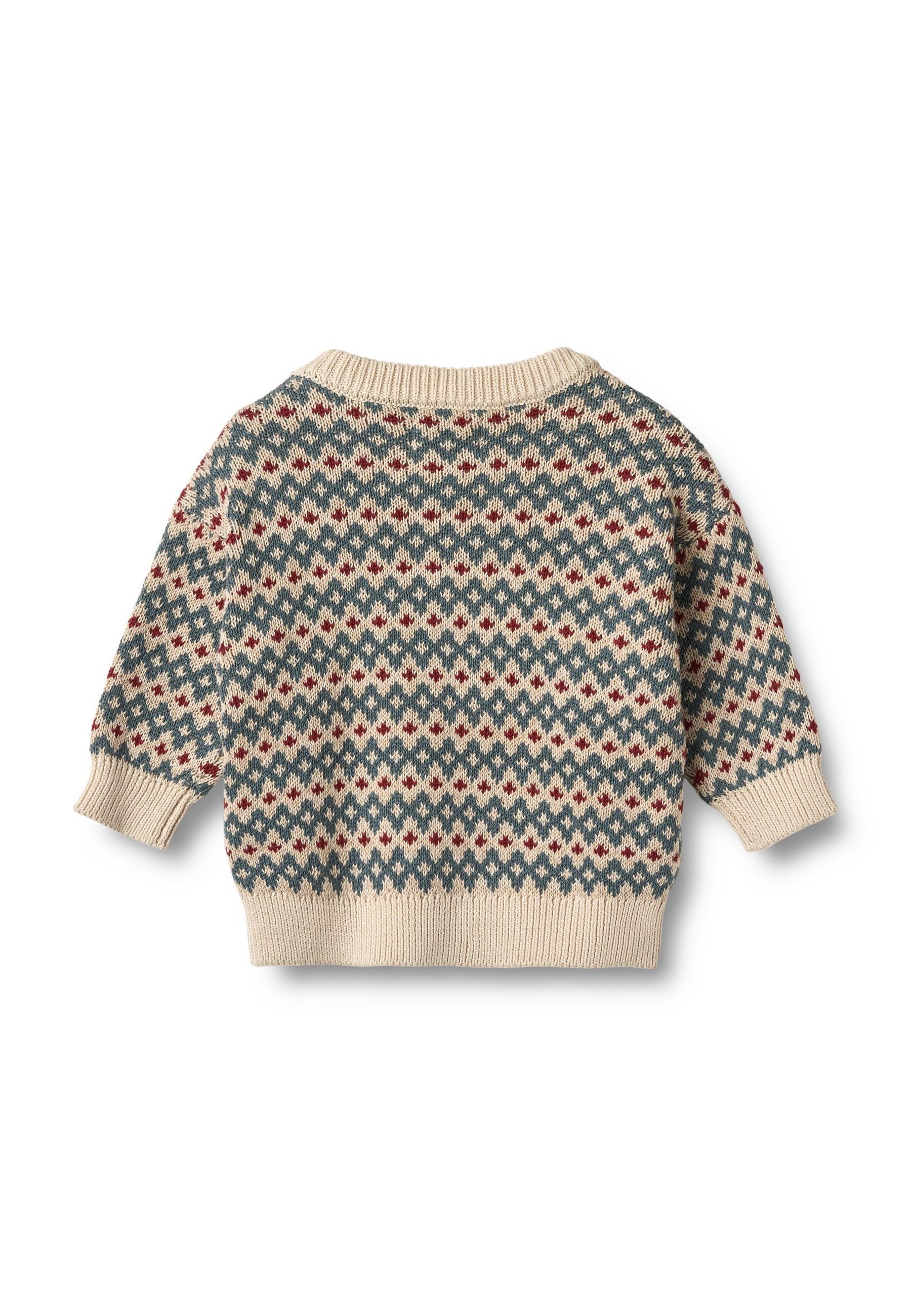 WHEAT Rundhalspullover »WHEAT Jacquard Pullover Harlow« 1 Stk.