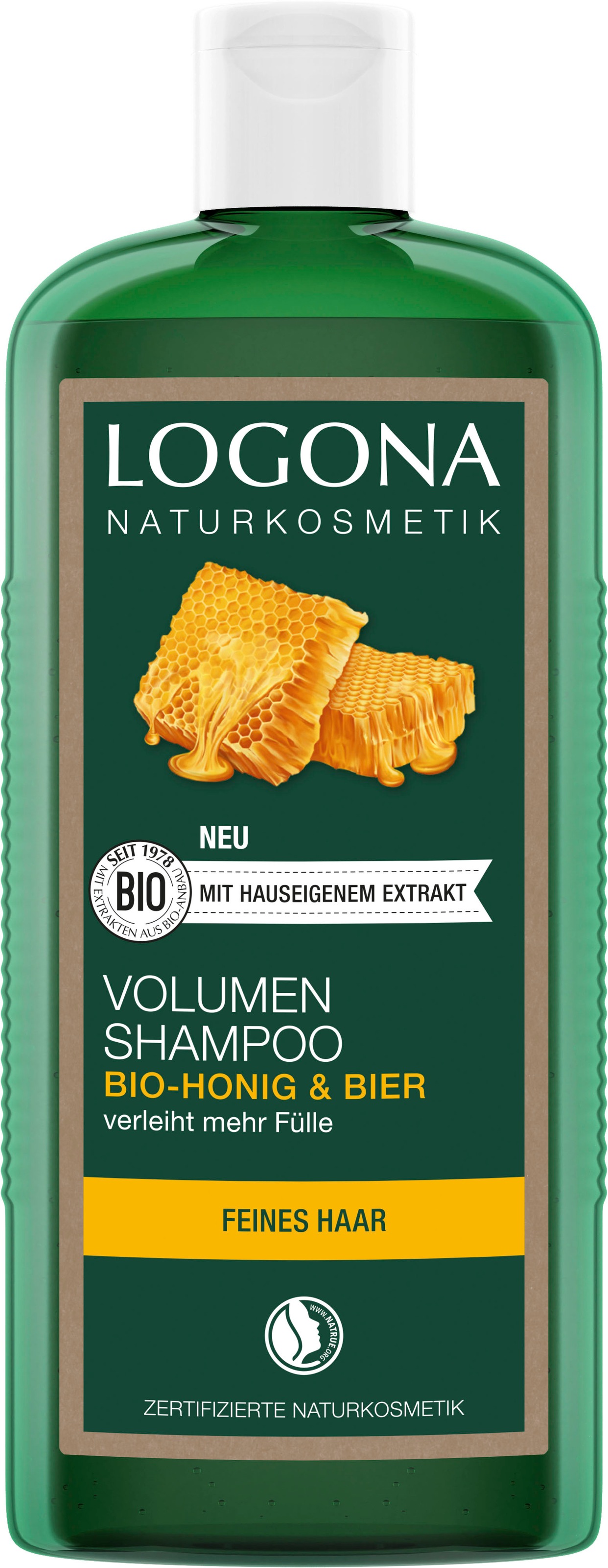 LOGONA Haarshampoo » Volumen Shampoo Bier & B...
