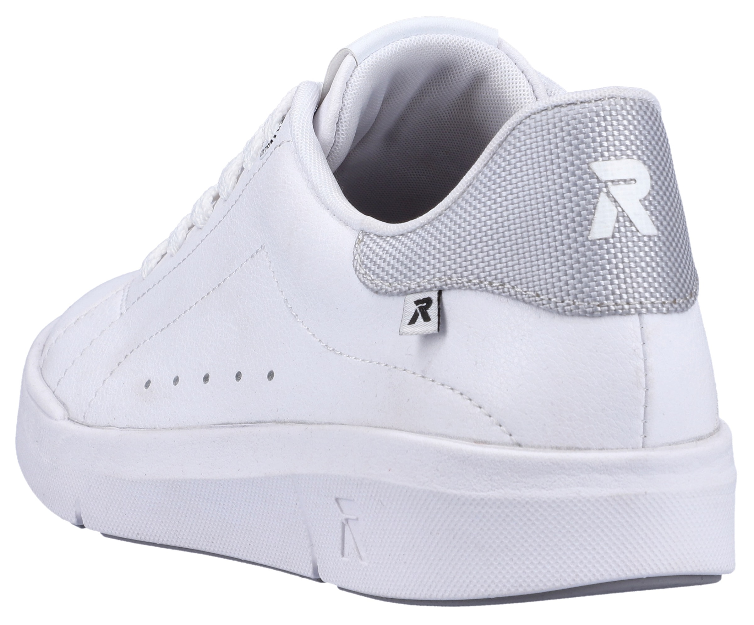 Rieker EVOLUTION Sneaker, in monochromer Optik, Freizeitschuh, Halbschuh, Schnürschuh