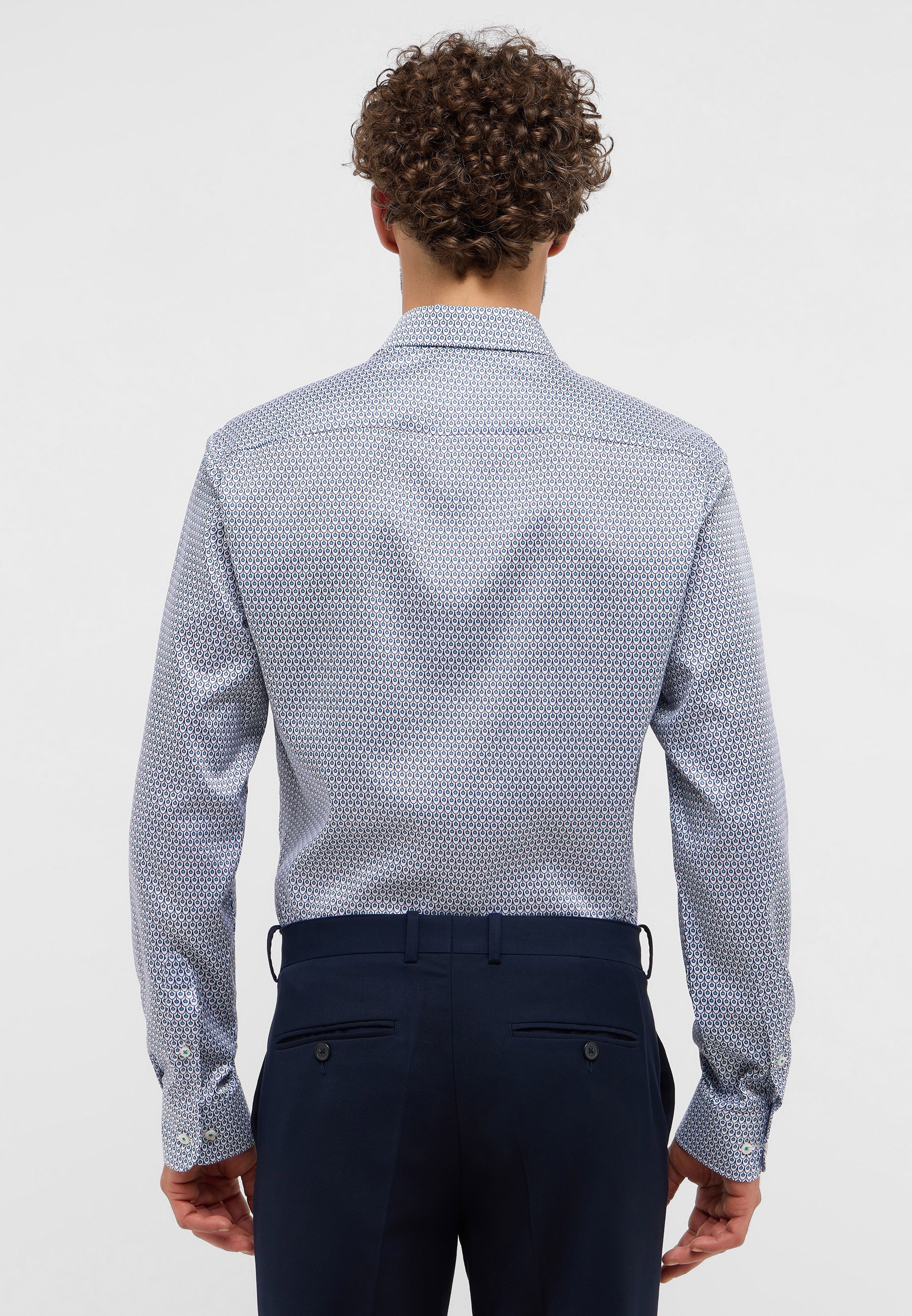 Eterna Langarmhemd »SLIM FIT«, EASY IRON (bügelleicht)