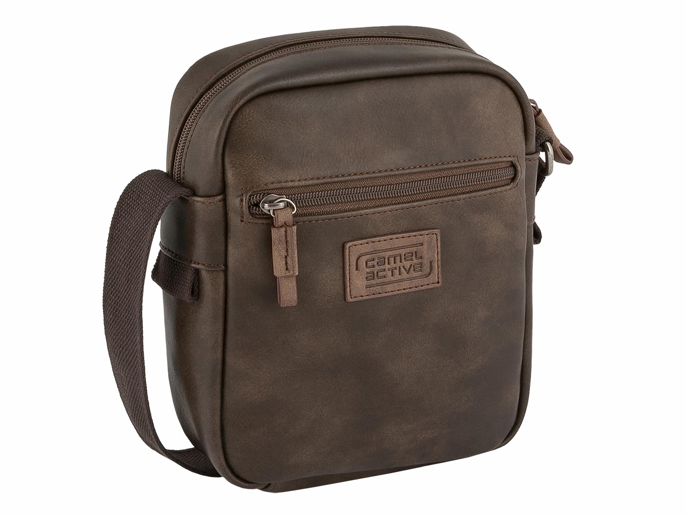 camel active Umhängetasche »Laos«, praktisch funktionaler Alltagsbegleiter mit vielen sportlichen Details