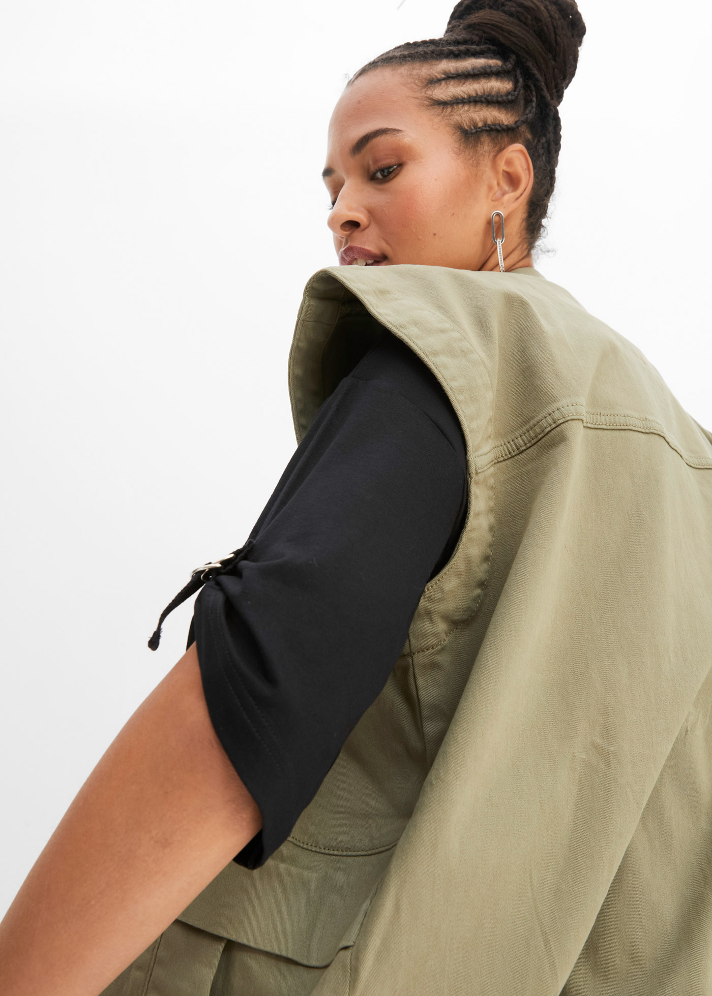 Thumbnail - bonprix T-Shirt lockere Passform, Halbarm mit Deko-Detail