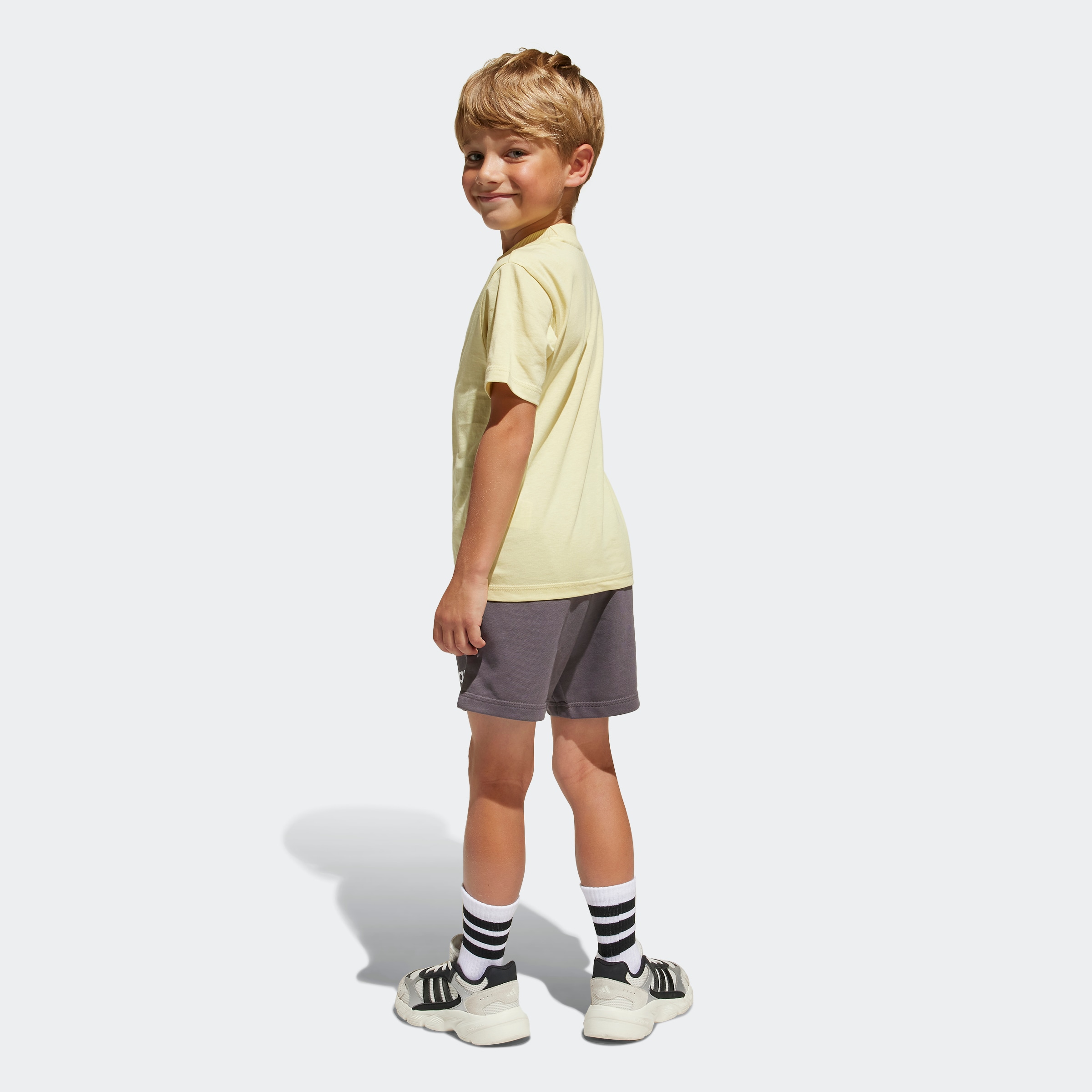 adidas Sportswear Trainingsanzug »LK LIN T-SET«, (2 tlg.)