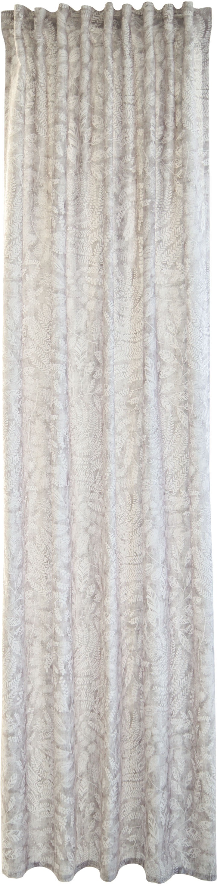 HOMING Vorhang "Tano" verdeckte Schlaufen 1 Stk. tlg. blickdicht, Floral, B günstig online kaufen