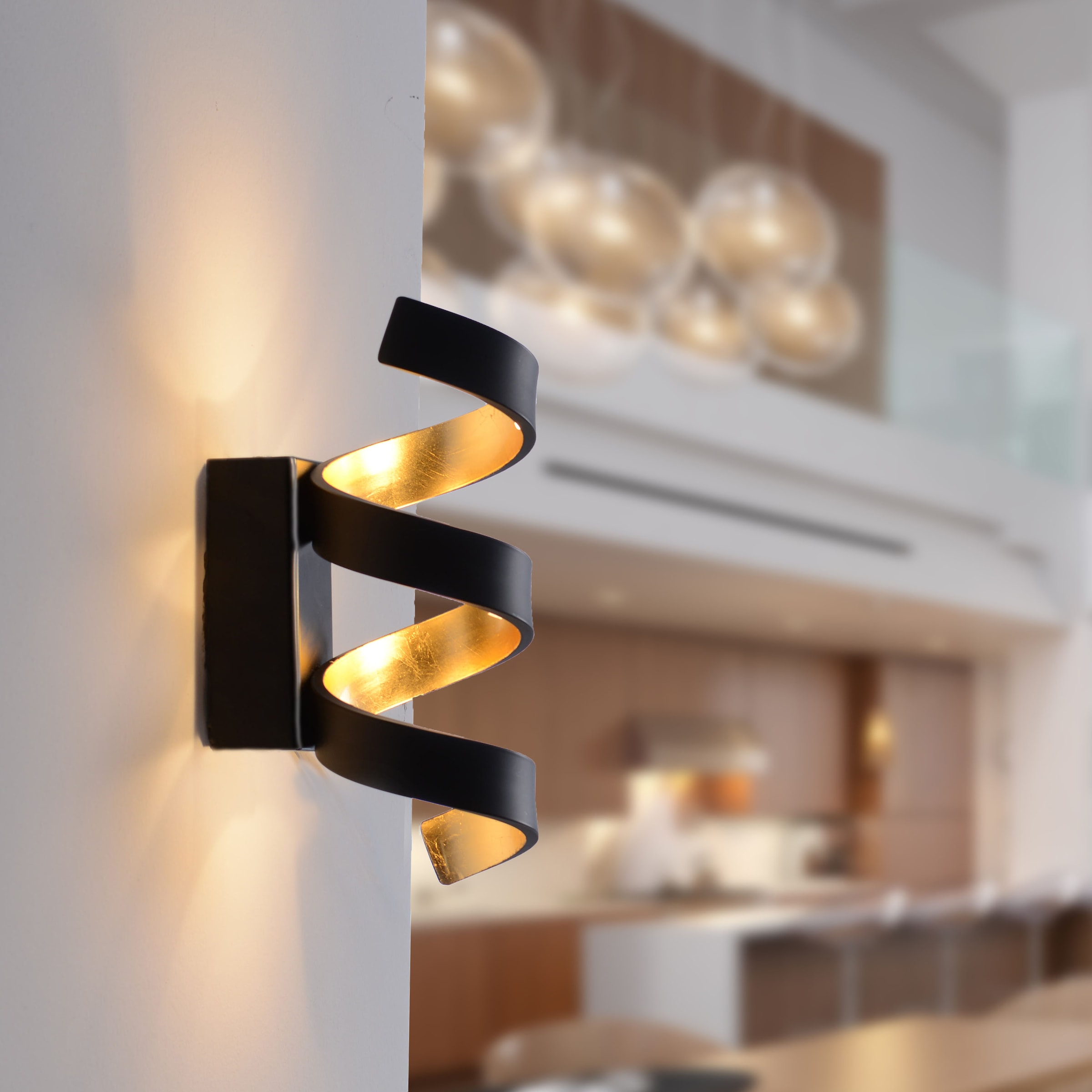 LUCE Design LED Wandleuchte »HELIX«, Leuchtmittel LED-Modul | LED fest integriert