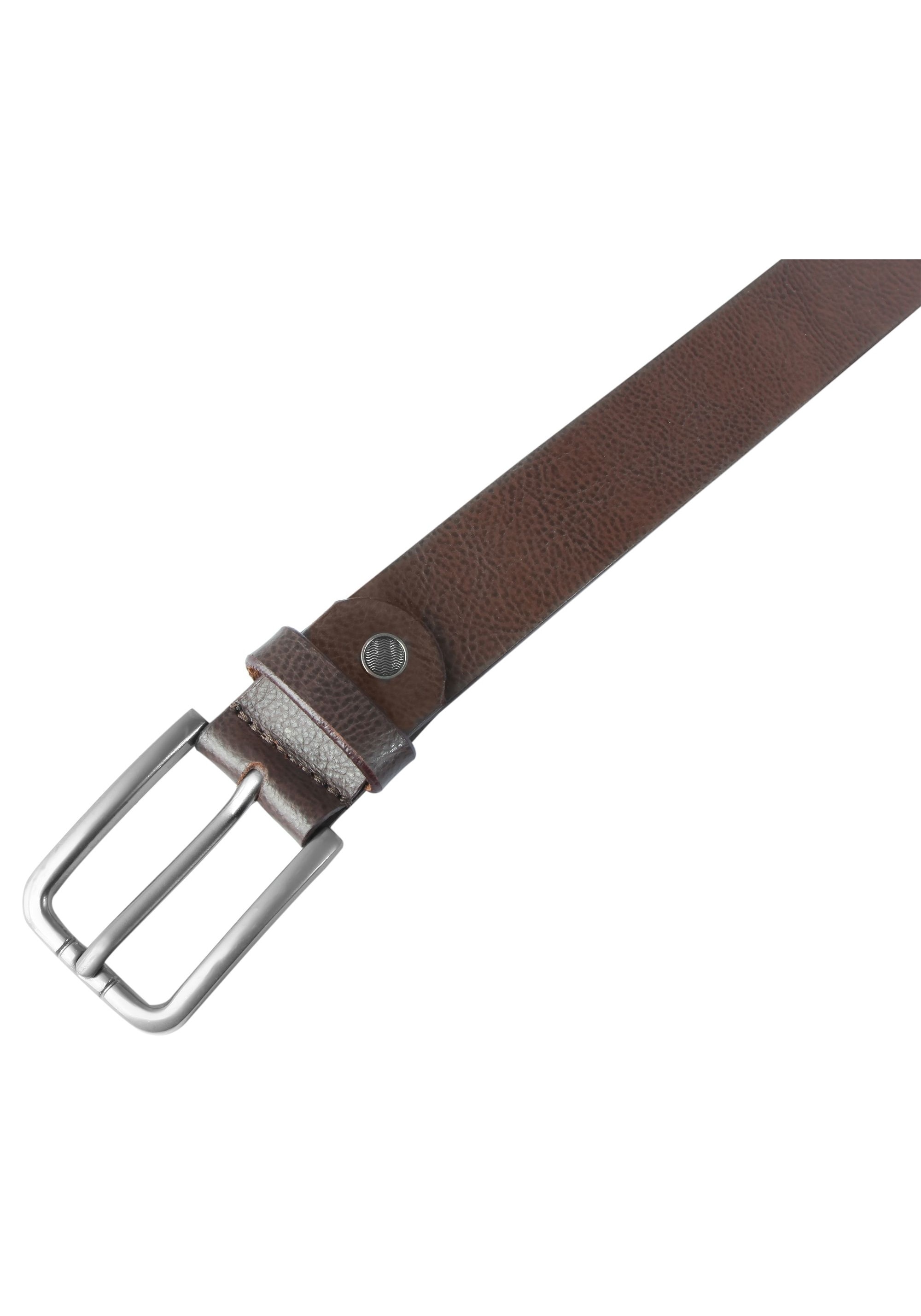 Leonardo Verrelli Ledergürtel »hochwertiges Echt Leder, braun, 90 cm - 120 cm (Bundweite)«