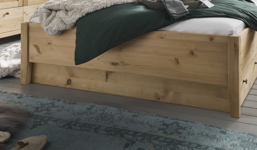 Lüttenhütt Möbelblende - »Solvita«, | für Betten verschiedenen BAUR Kiefer in Blende Größen massiv