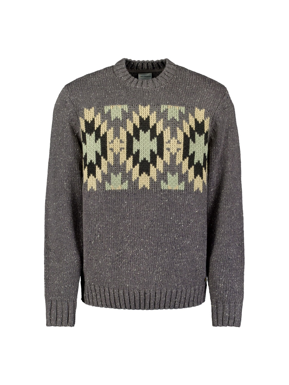 NO EXCESS Strickpullover, mit Jaquard-Muster