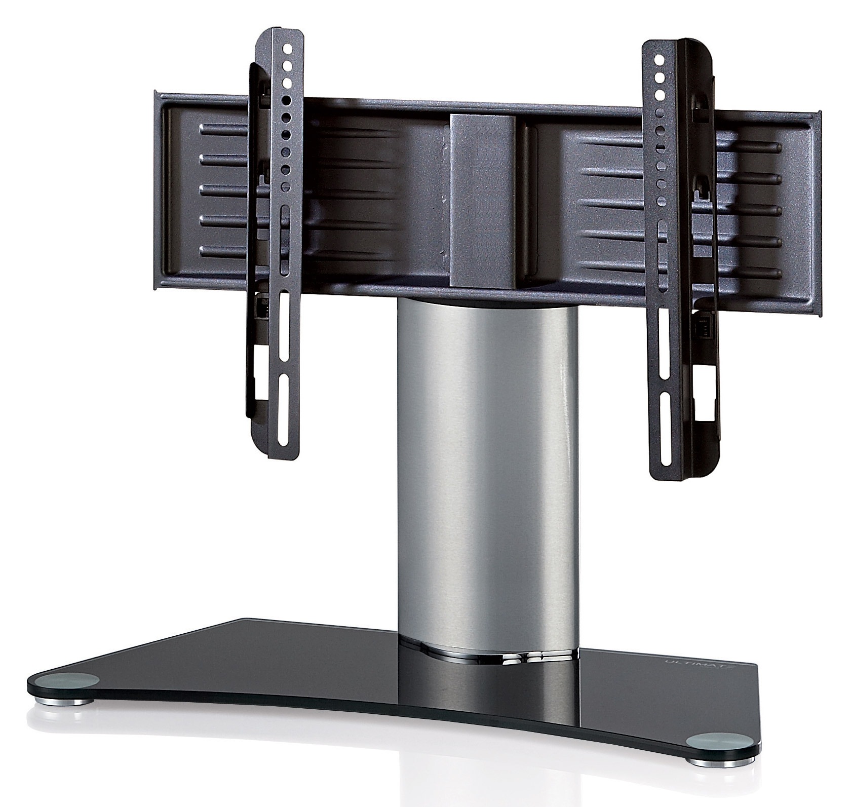 VCM TV-Rack »VCM TV Standfuß | Universal TV VESA | Aufsatz Erhöhung | Alu Fernseh Ständer | ESG-Sicherheitsglas | Maße ca. H. 52 x B. 70 x T. 30 cm - WindoxaMini«, (VCM Windoxa)