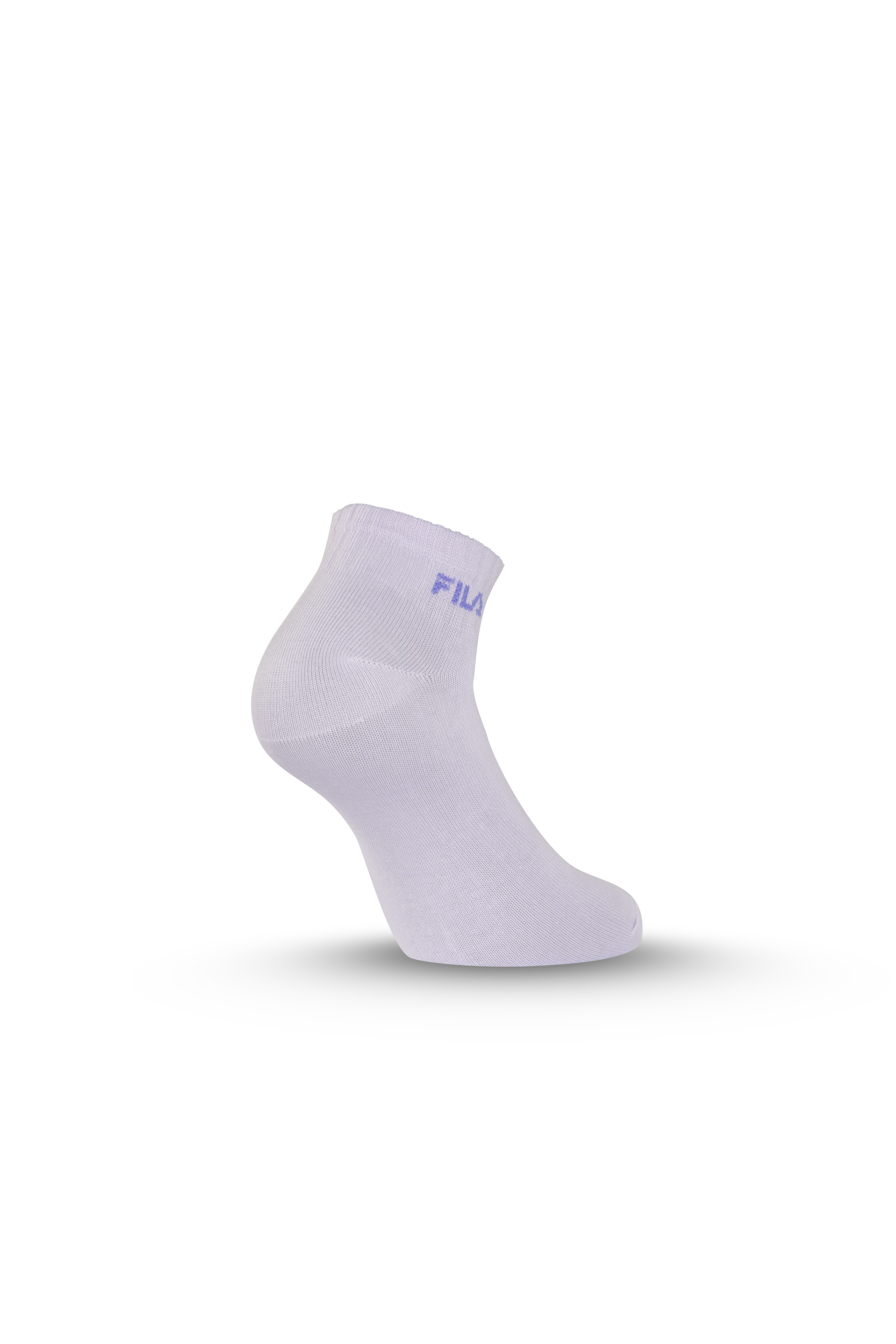 Fila Kurzsocken 6 Paar,  Cotton-Mix, Rippenbündchen, Logoschriftzug, Multipack