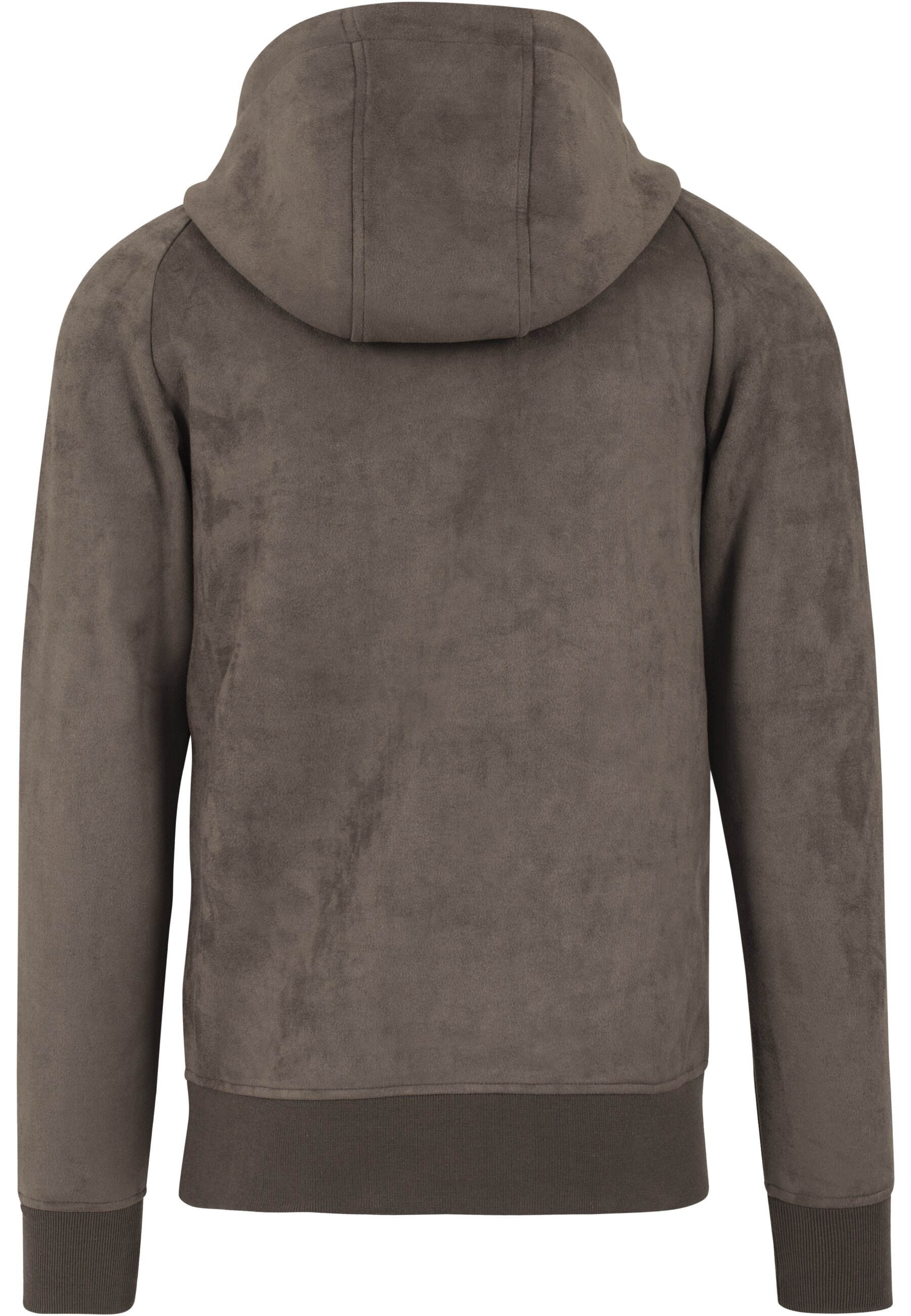 URBAN CLASSICS Sweatshirt "Urban Classics Herren Imitation Suede Hoody", (1 günstig online kaufen