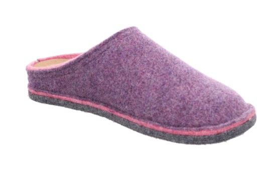 Rohde Pantoffel »LUCCA«, Clog, Hausschuh, Homeslipper in melierter Optik