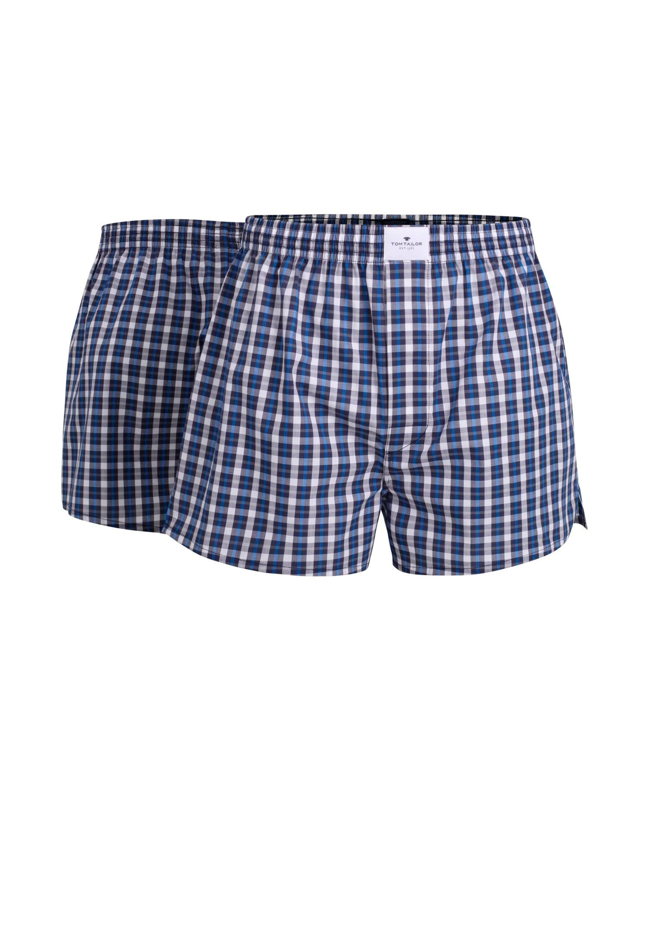 TOM TAILOR Boxershorts "Web-Boxershorts 2er Pack"