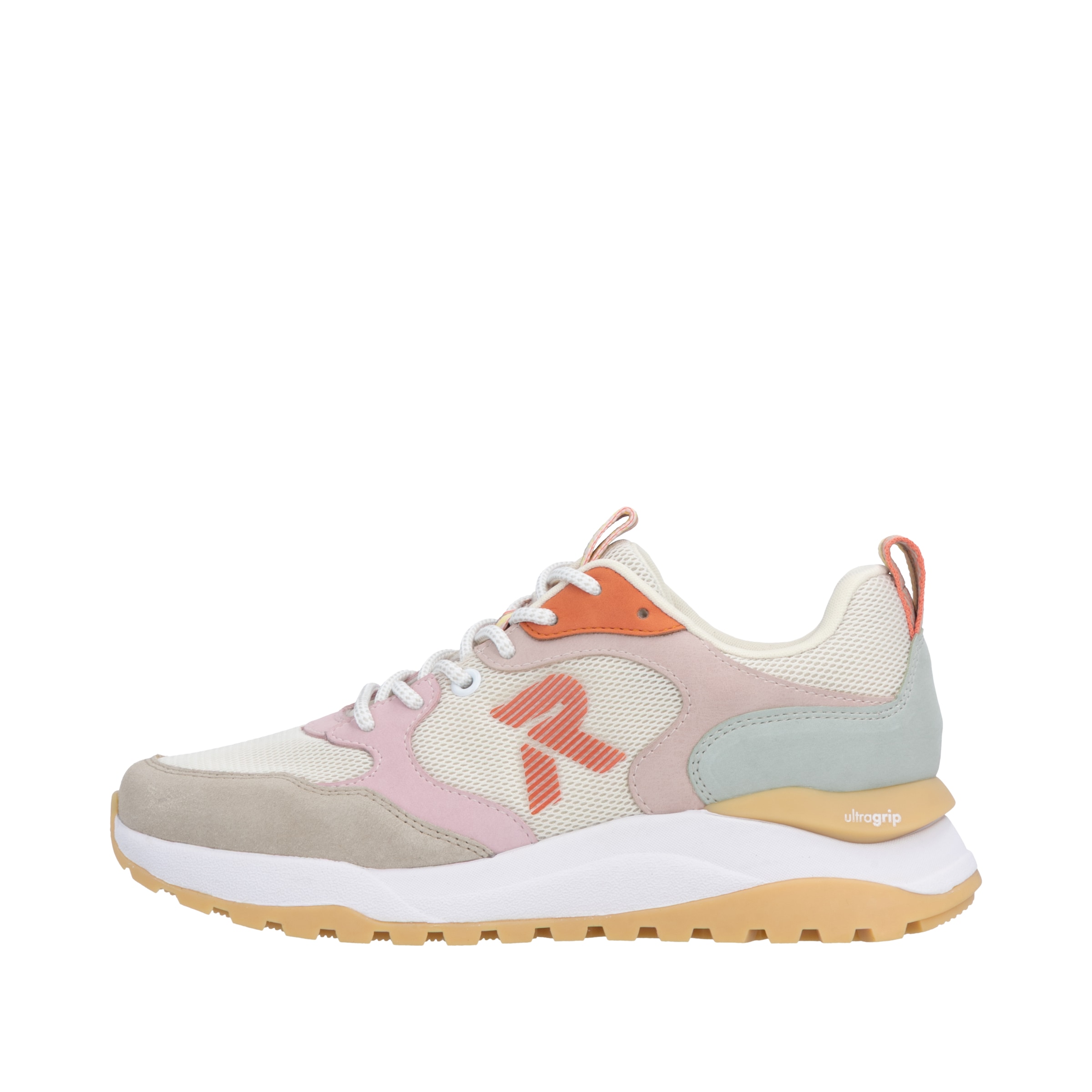 RIEKER Sport Keilsneaker  Schnürschuh, Freizeitsneaker, Halbschuh mit gepolstertem Schaftrand