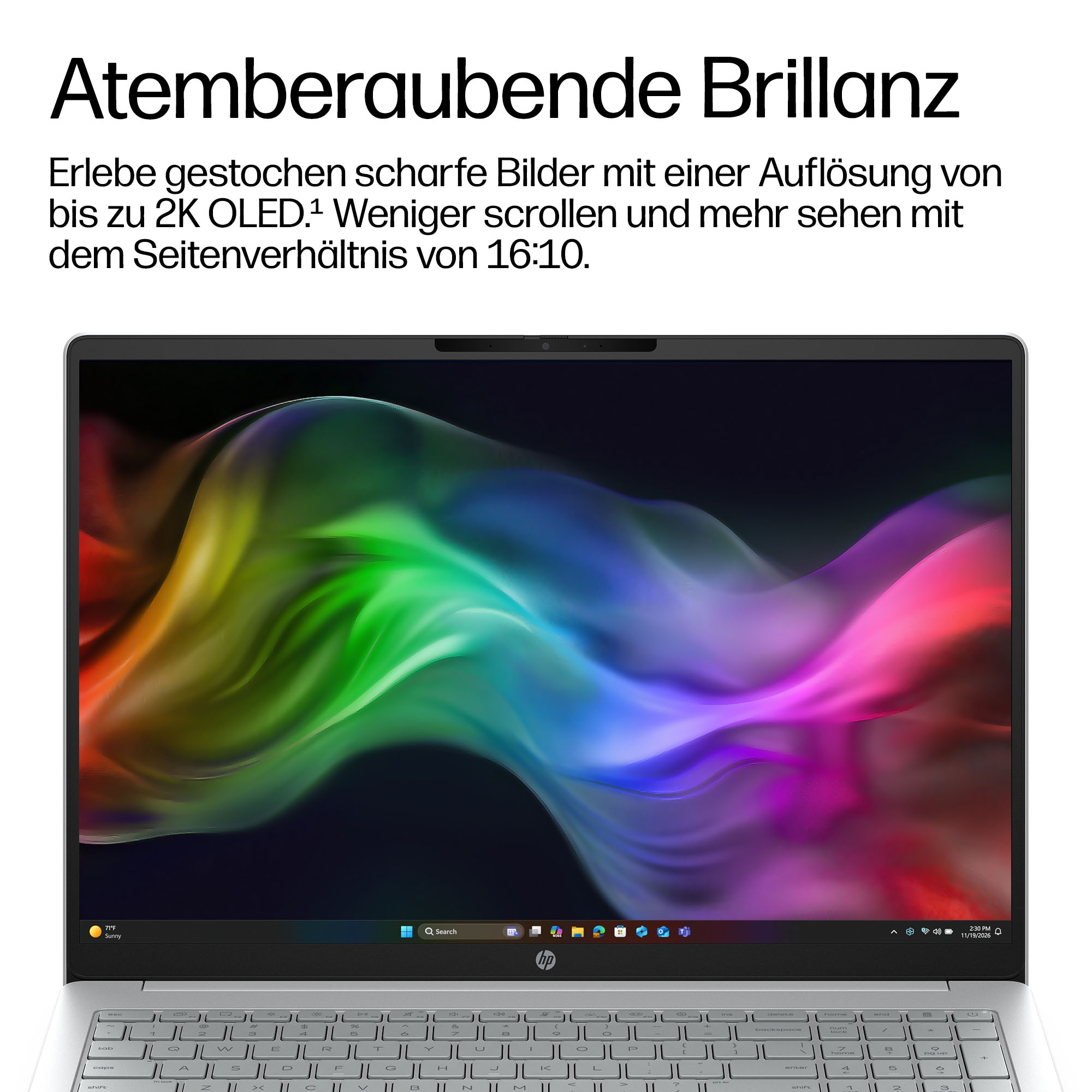 HP Notebook »OmniBook 3 16-bu0063ngx« 40,6 cm / 16 ″ Intel Core 5 Intel Graphics 512 GB SSD