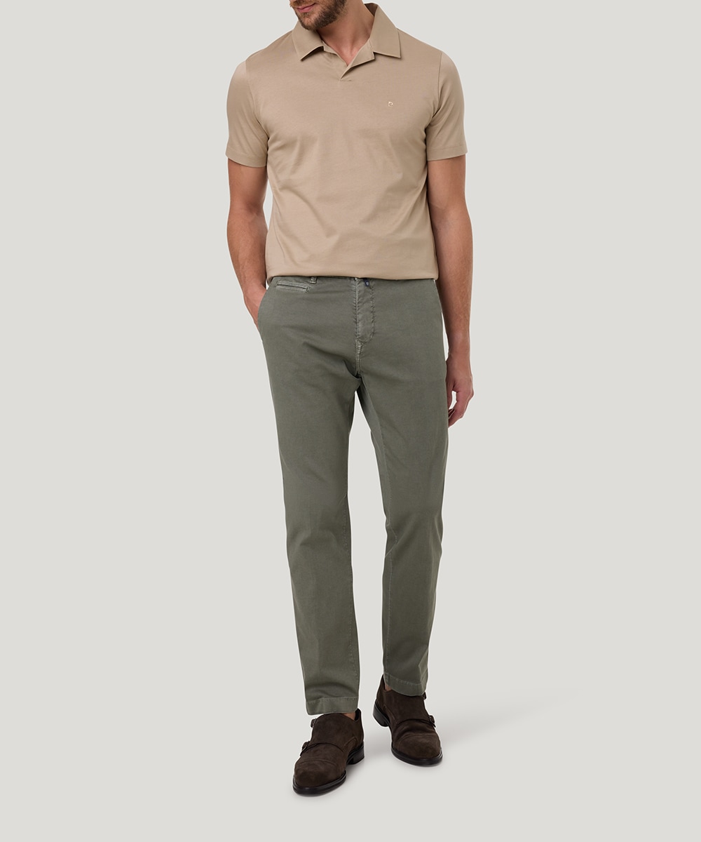 Pierre Cardin Chinohose »PC-Castres«, im Four-Pocket Style