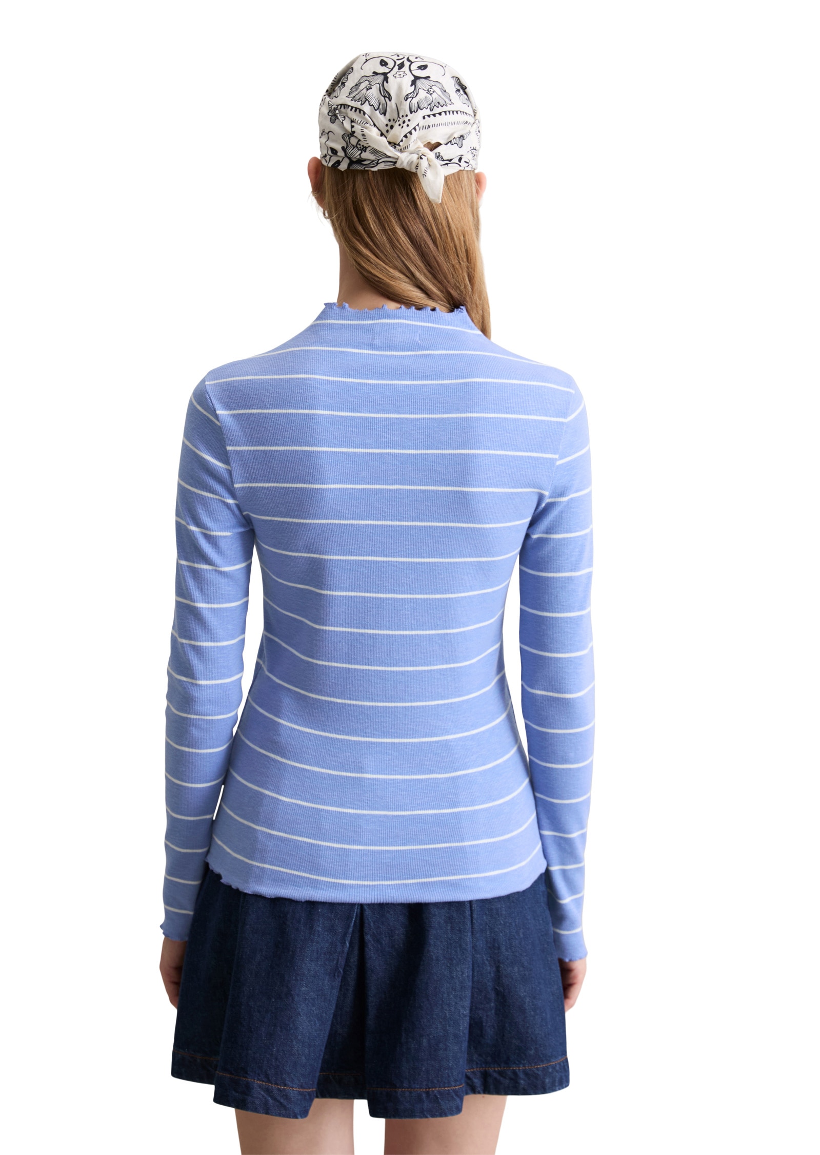 Marc O'Polo DENIM Langarmshirt »aus Organic Cotton-Stretch-Jersey«