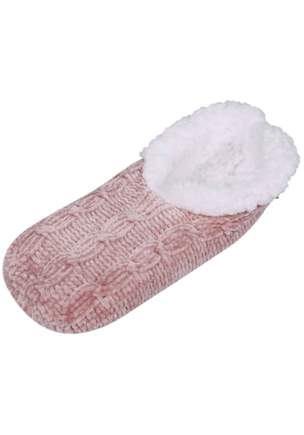 Kuschelsocken, (1 Paar)