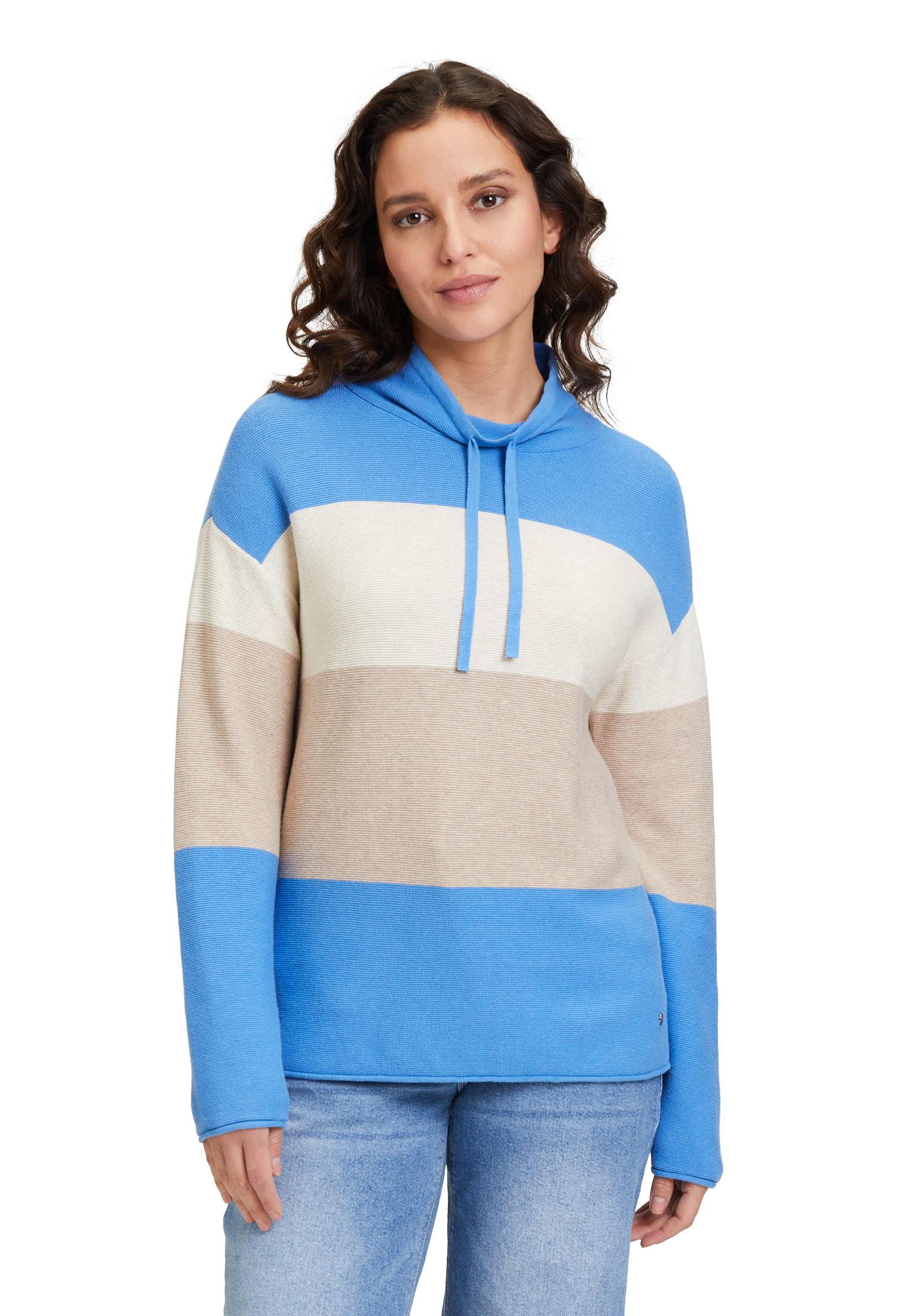 Betty&Co Strickpullover "Betty & Co Strickpullover mit Color Blocking", Col günstig online kaufen