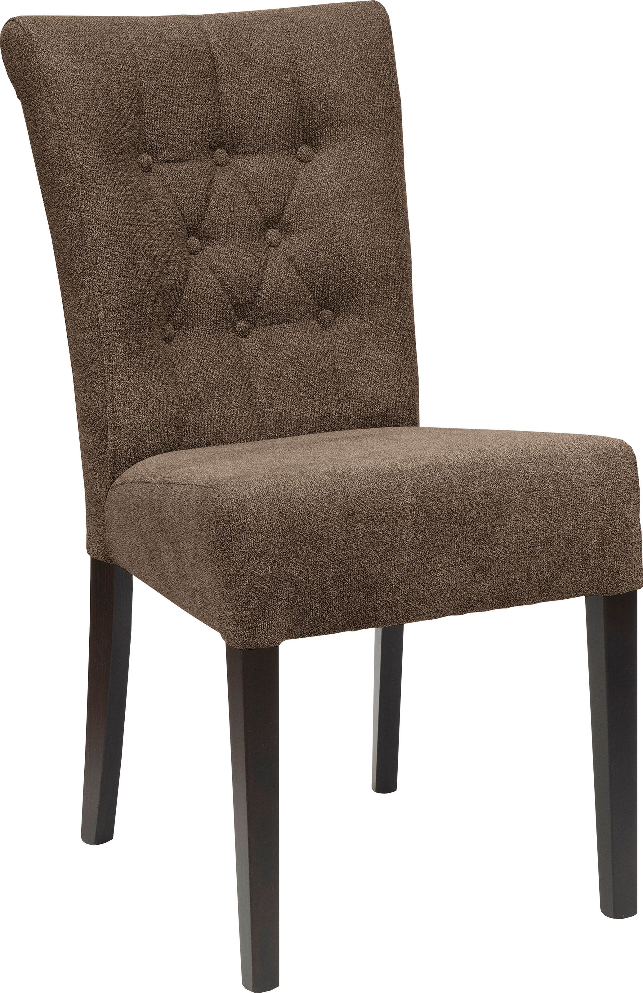 Home affaire Esszimmerstuhl "Queen" (Set) 6 Stk.Polsterstuhl mit Knopfheftung, 2er, 4er oder 6er Set