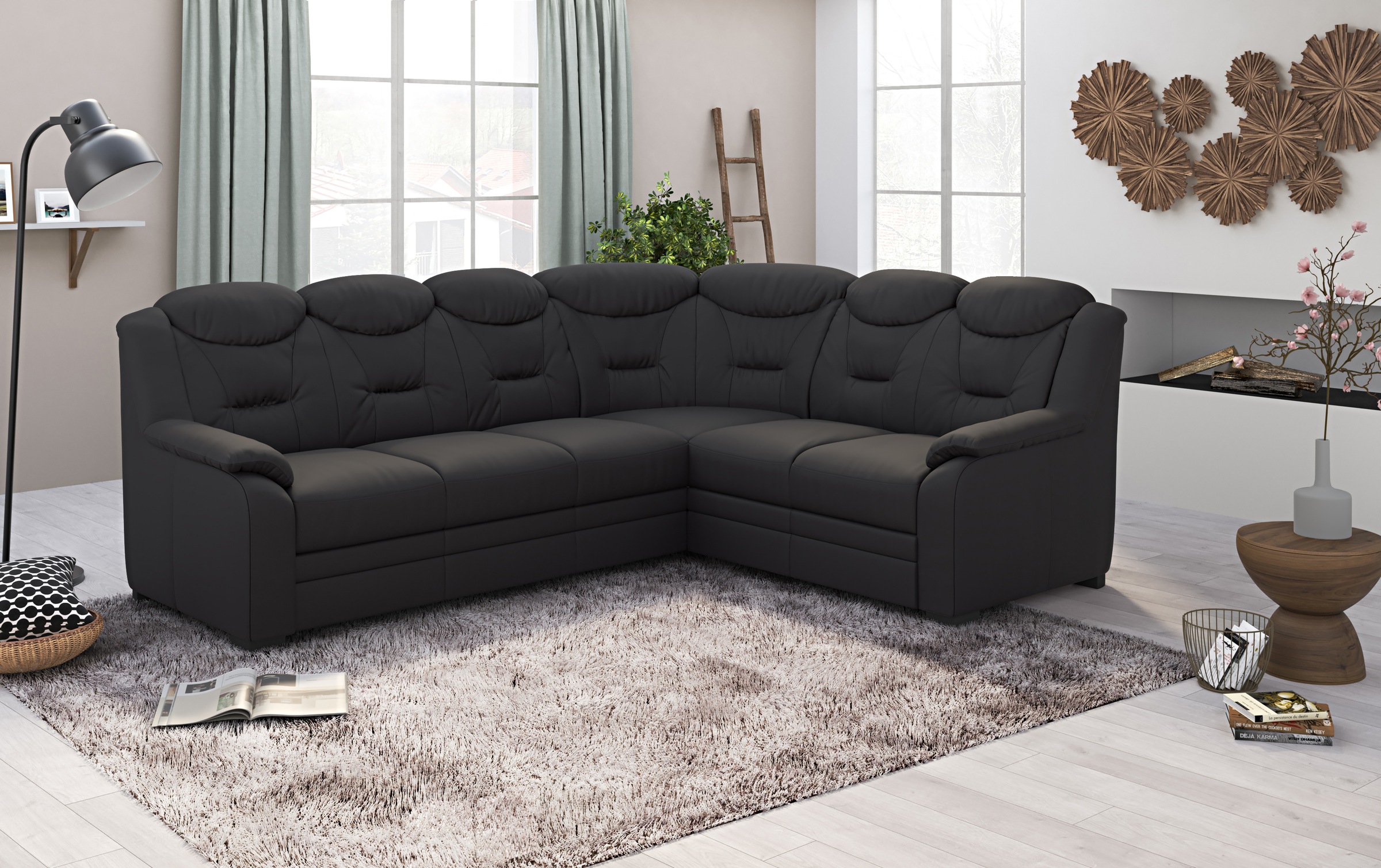 COTTA Ecksofa "Marcus L-Form", wahlweise mit Bettfunktion & Stauraum günstig online kaufen