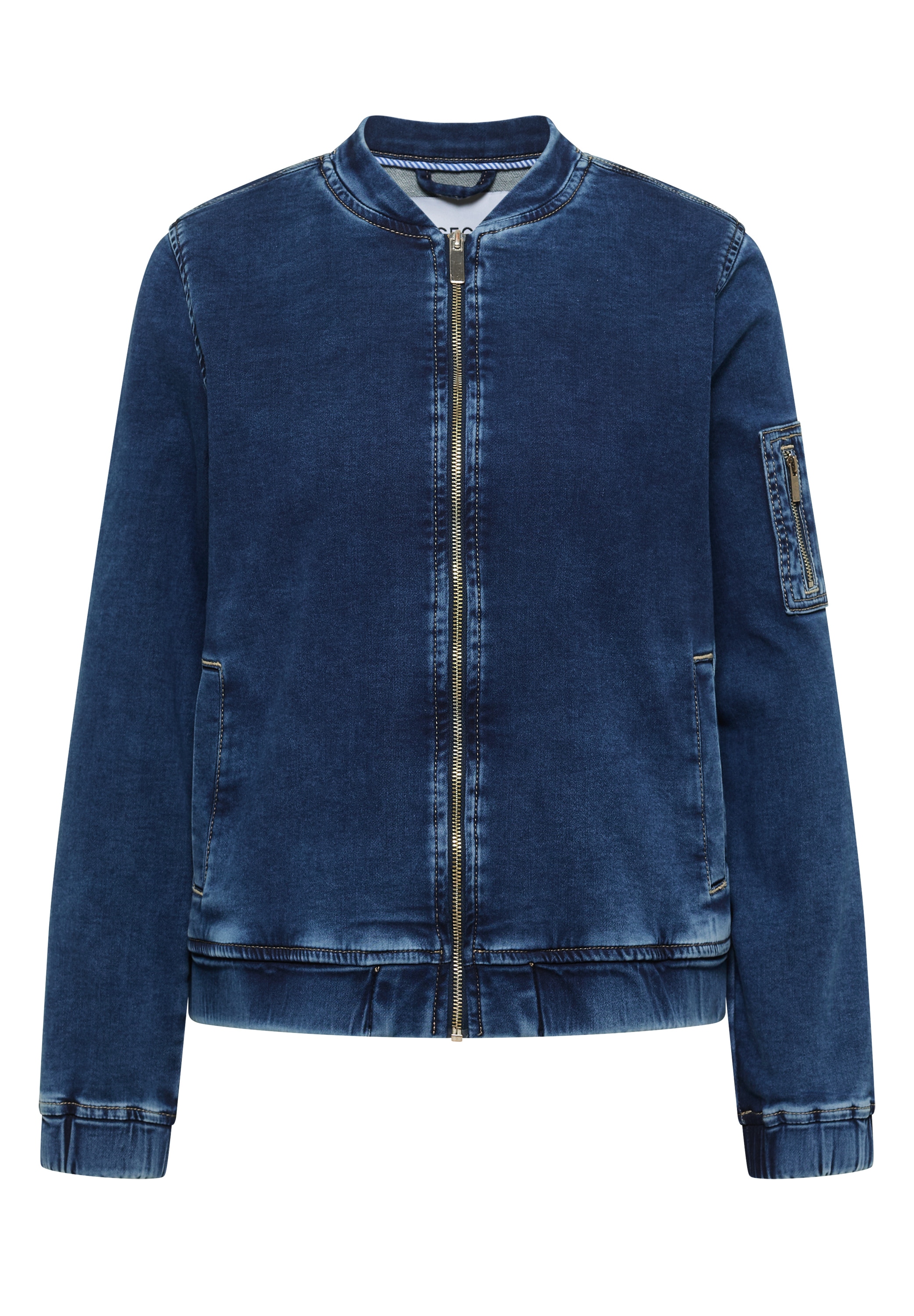 Cecil Jeansjacke ohne Kapuze im Denim-Style