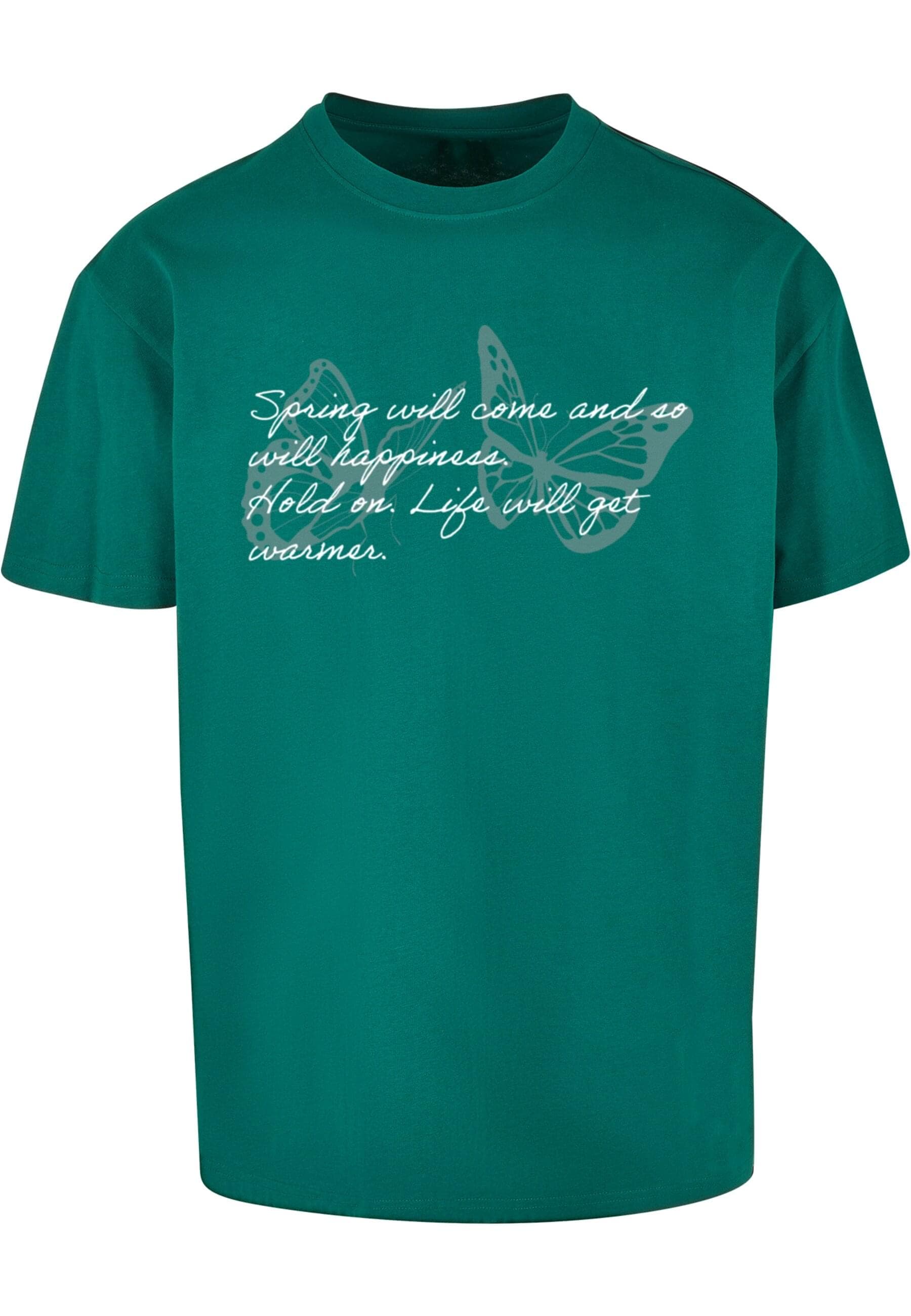 Merchcode T-Shirt "Merchcode Herren Spring Saying Heavy Oversized Tee" 1 St günstig online kaufen