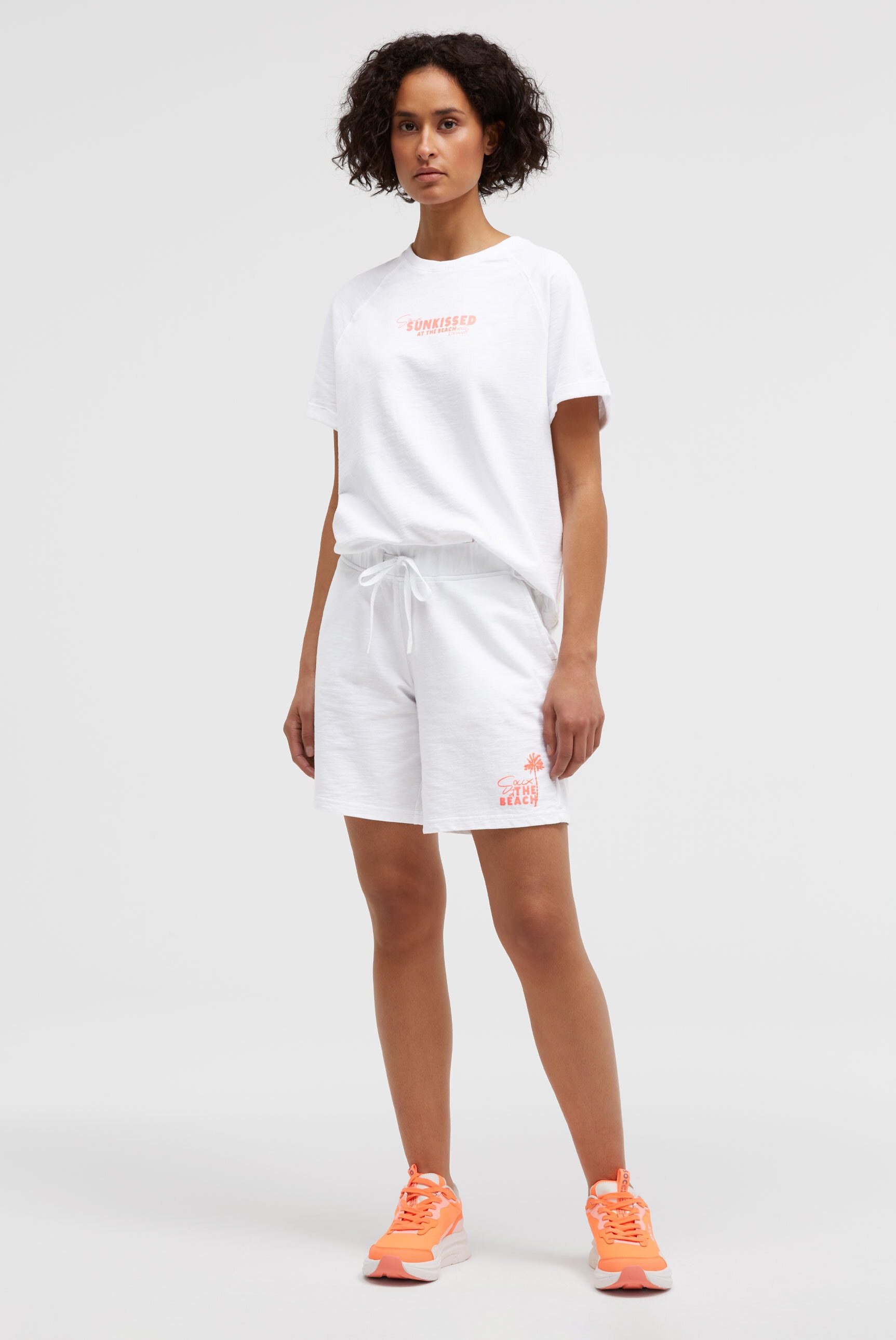 SOCCX Shorts  mit Elastikbund & seitlichen Taschen