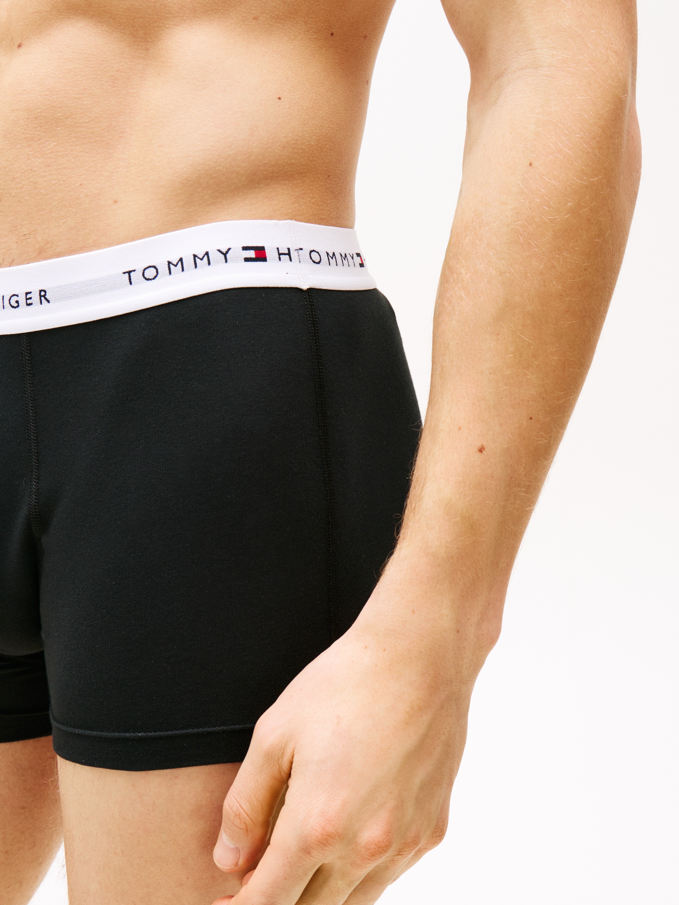 Thumbnail - Tommy Hilfiger Underwear Trunk "7P TRUNK" Packung, 7er, 7 Stk. mit Logobund