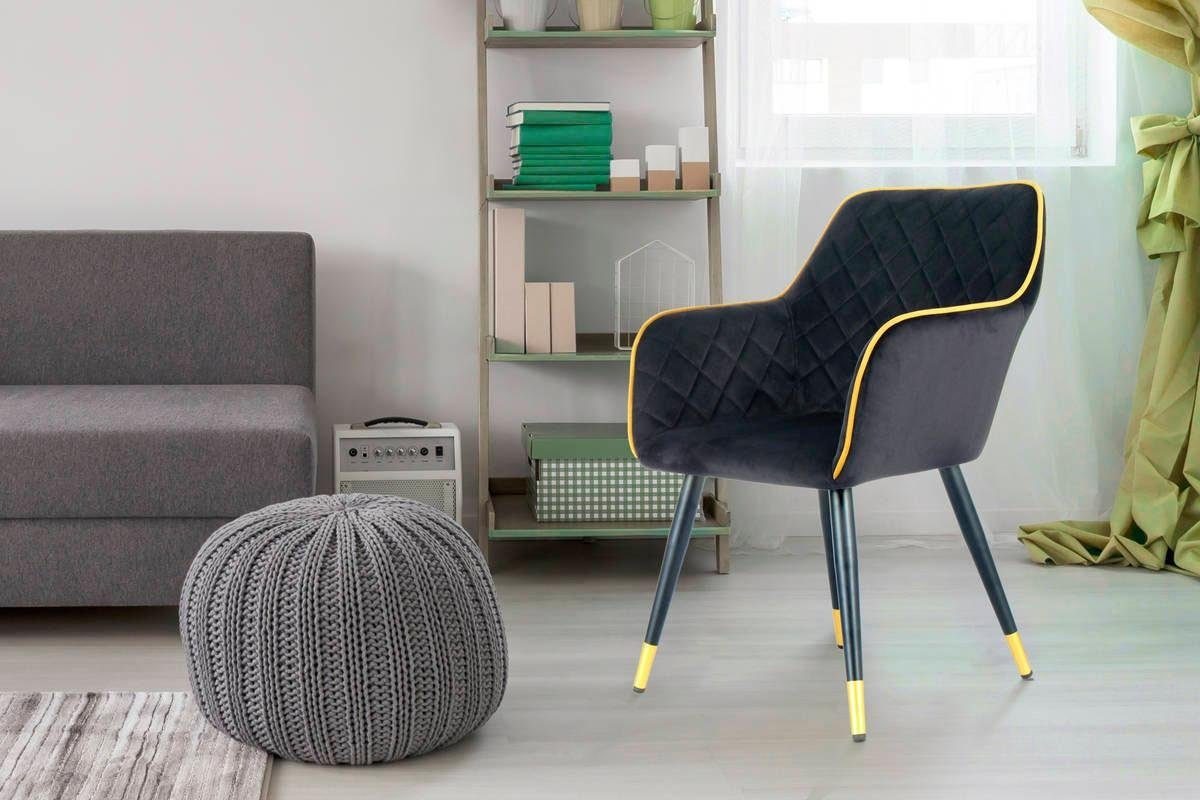Kayoom Stuhl "Amino 525, stilvoller Design-Stuhl,samtweicher Bezug aus Velv günstig online kaufen