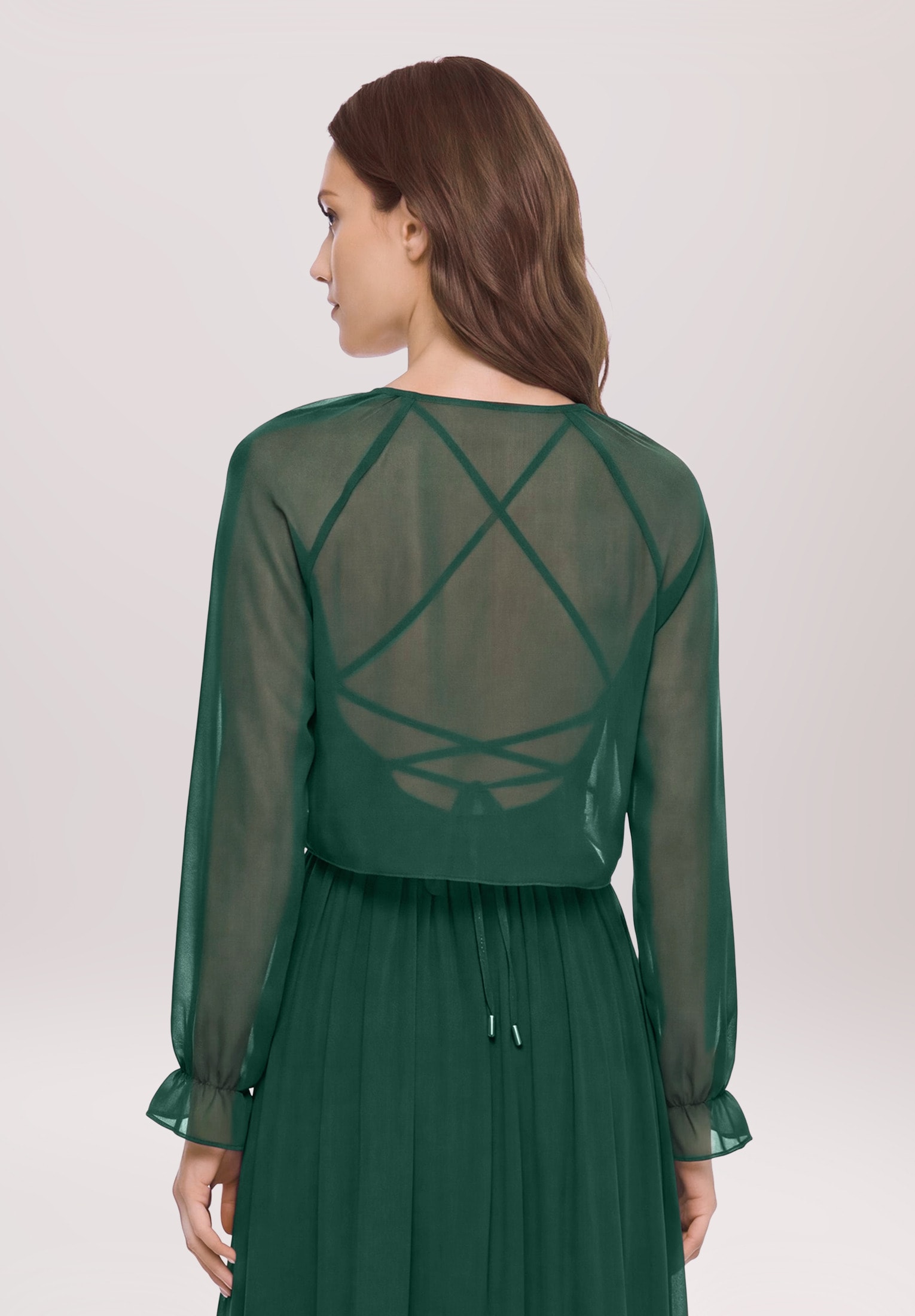 Vera Mont Bolerojacke »Damen mit gekräuseltem Ausschnitt«