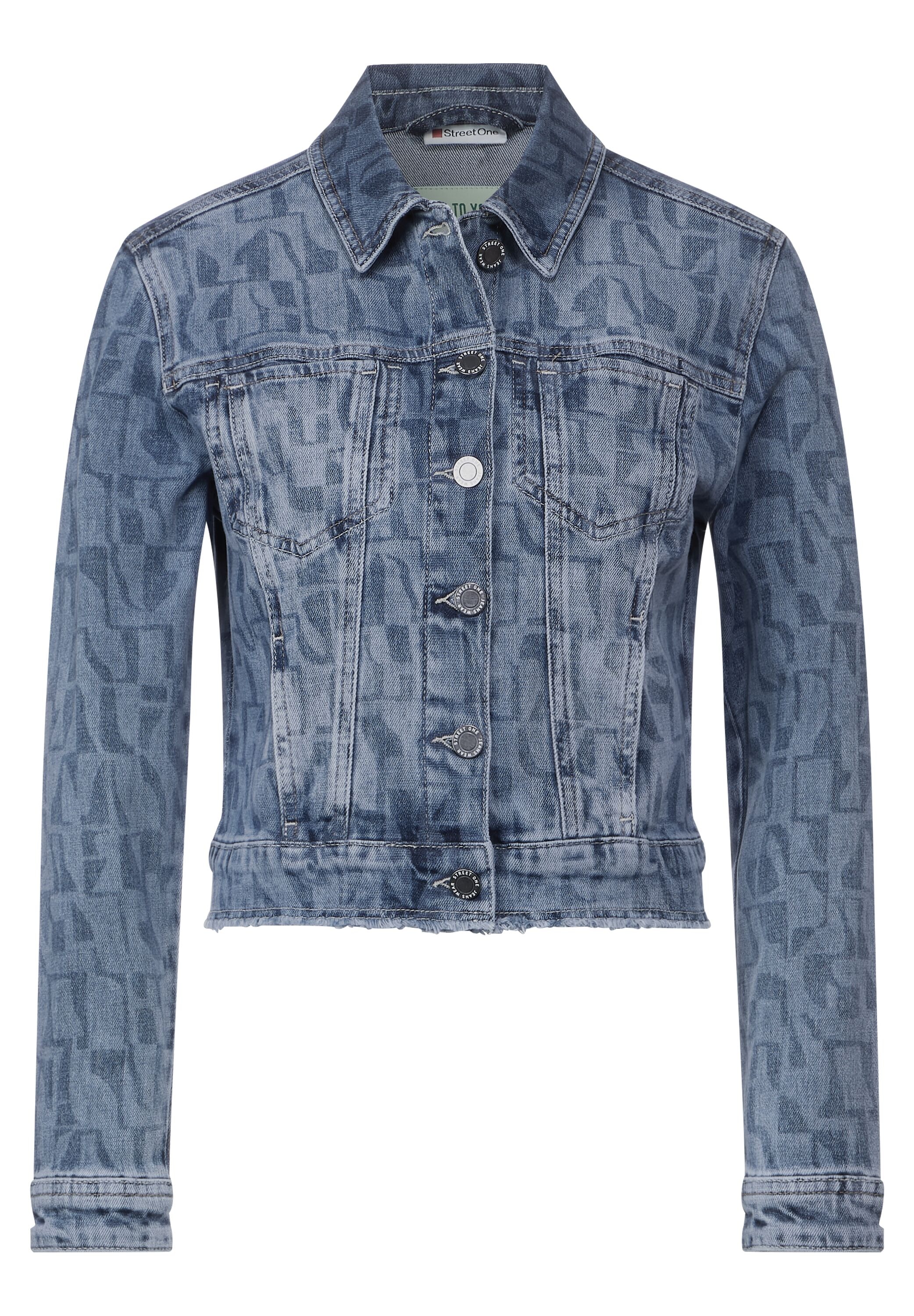STREET ONE Jeansjacke, ohne Kapuze, mit Brusttaschen
