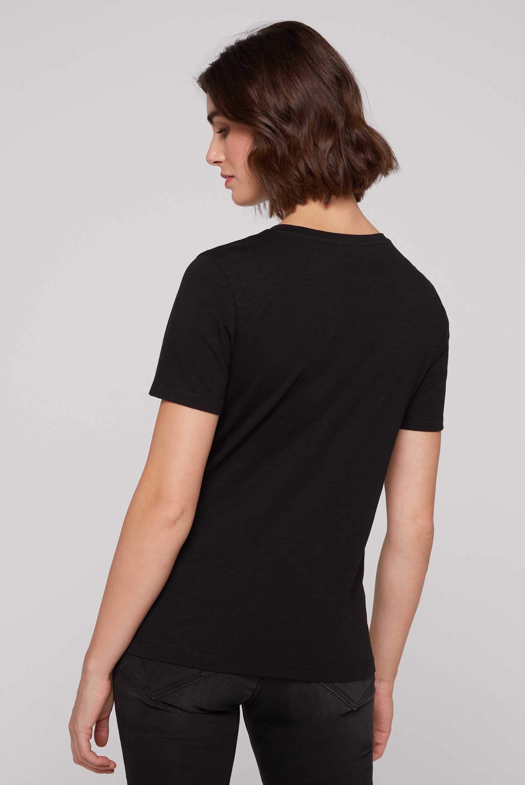 SOCCX V-Shirt, aus Baumwolle
