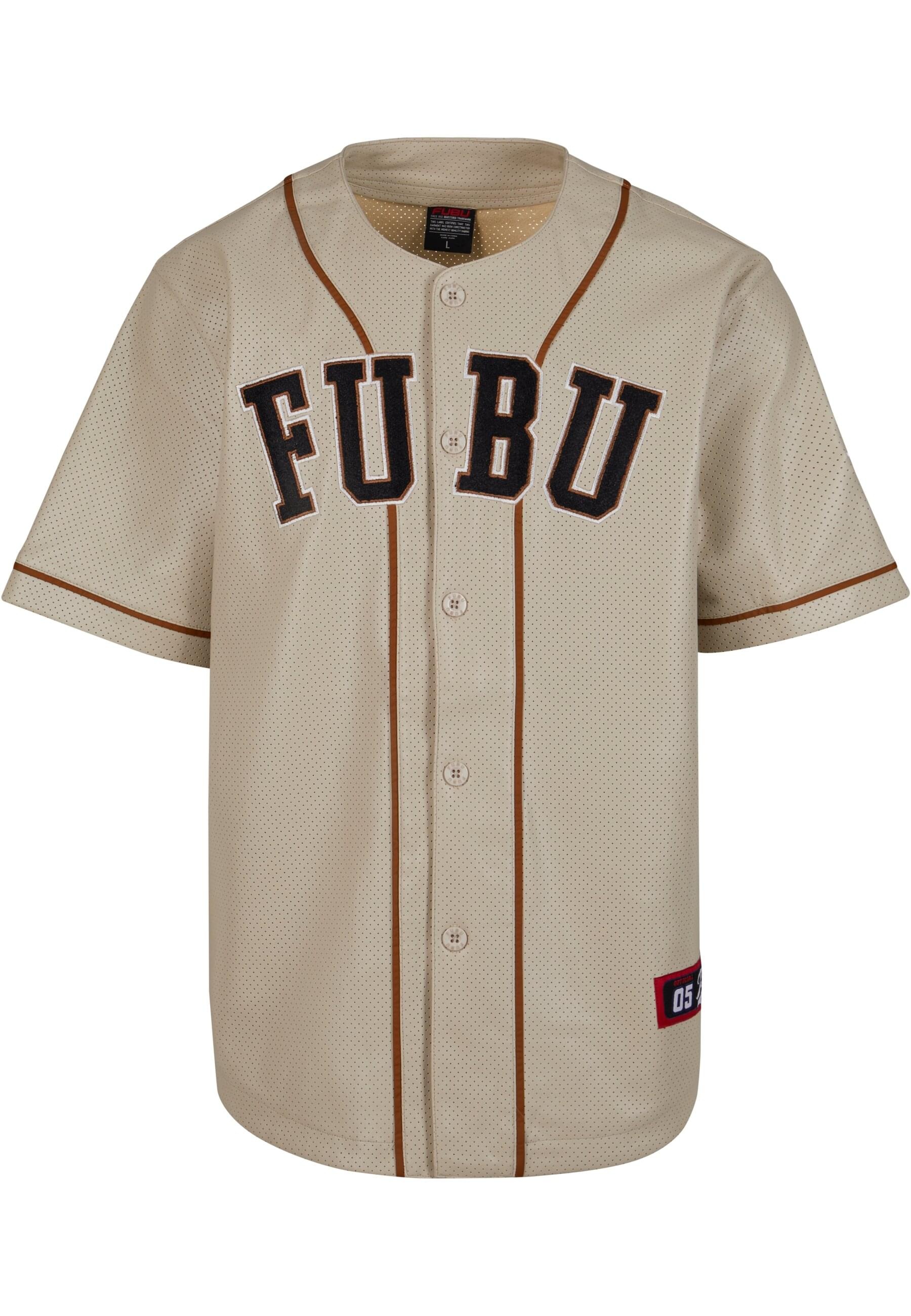 T-Shirt »Fubu Herren FM233-007-1 FUBU College Leather Baseball Jersey«