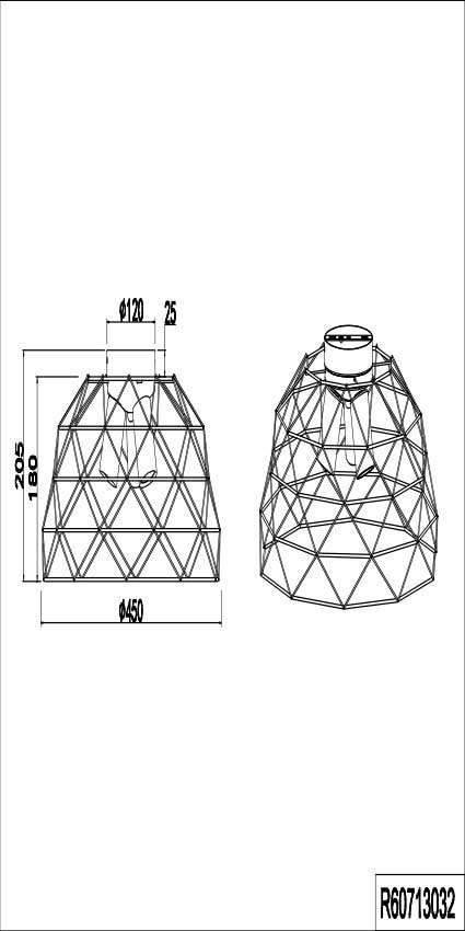 TRIO Leuchten Deckenleuchte »Haval«, 3 flammig-flammig, 3-flammige  Deckenlampe (E27) mit Metallschirm, Ø 45cm | BAUR