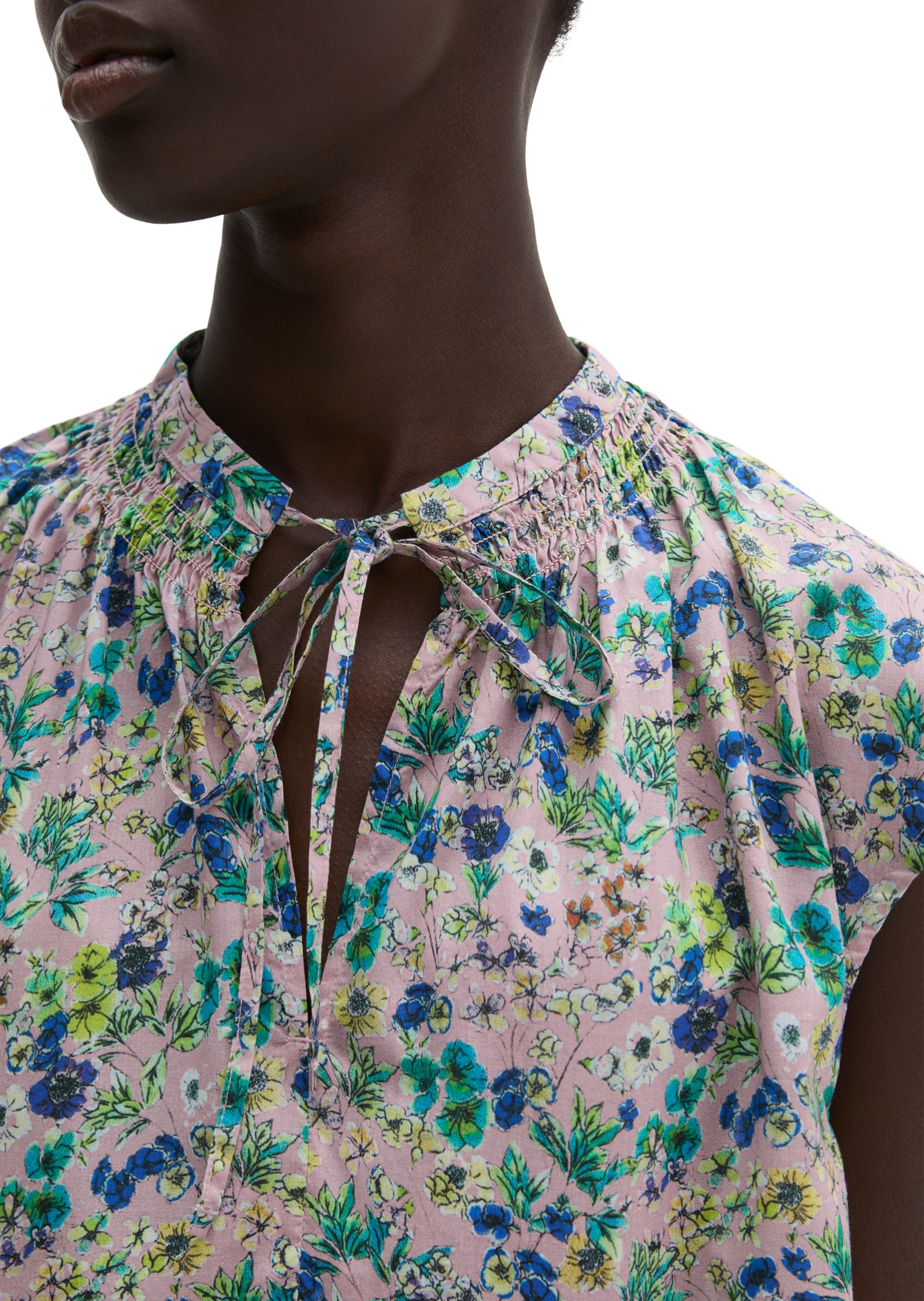 Marc O'Polo Minikleid »aus bedrucktem Baumwoll-Voile«