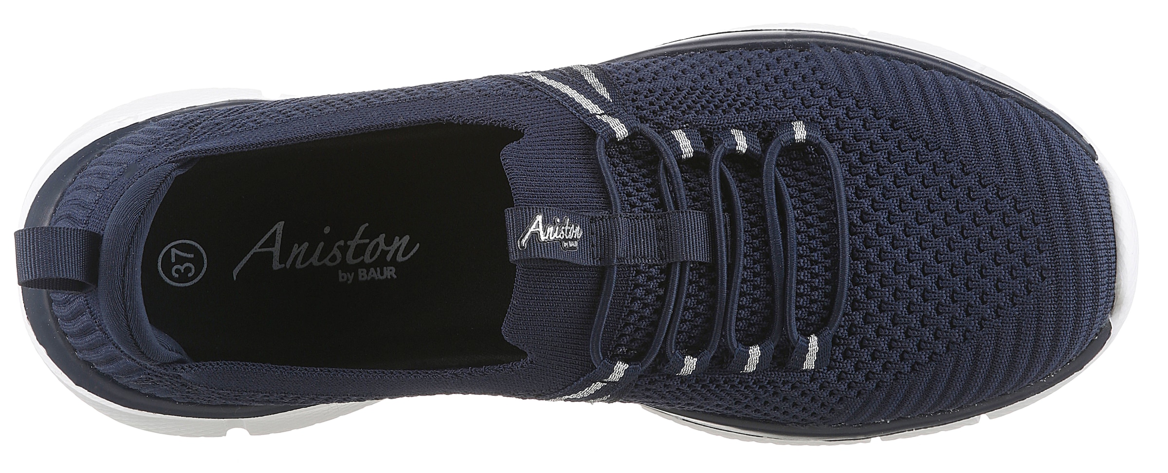 Aniston SHOES Slip-On Sneaker, Freizeitschuh, Halbschuh, Schnürschuh - NEUE KOLLEKTION