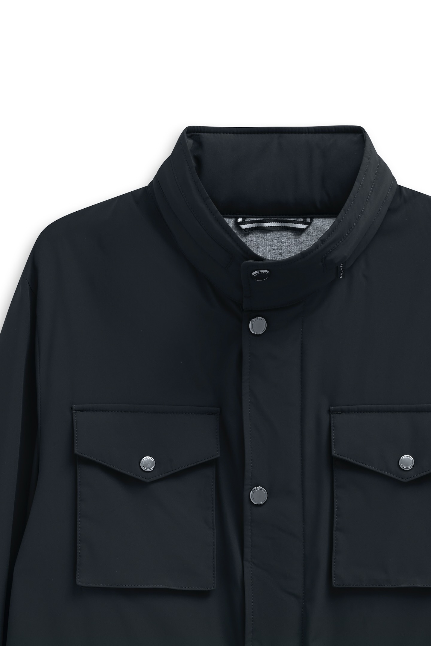 Thumbnail - bugatti Fieldjacket "Regular Fit", mit Kapuze, mit Stretch & Stehkragen