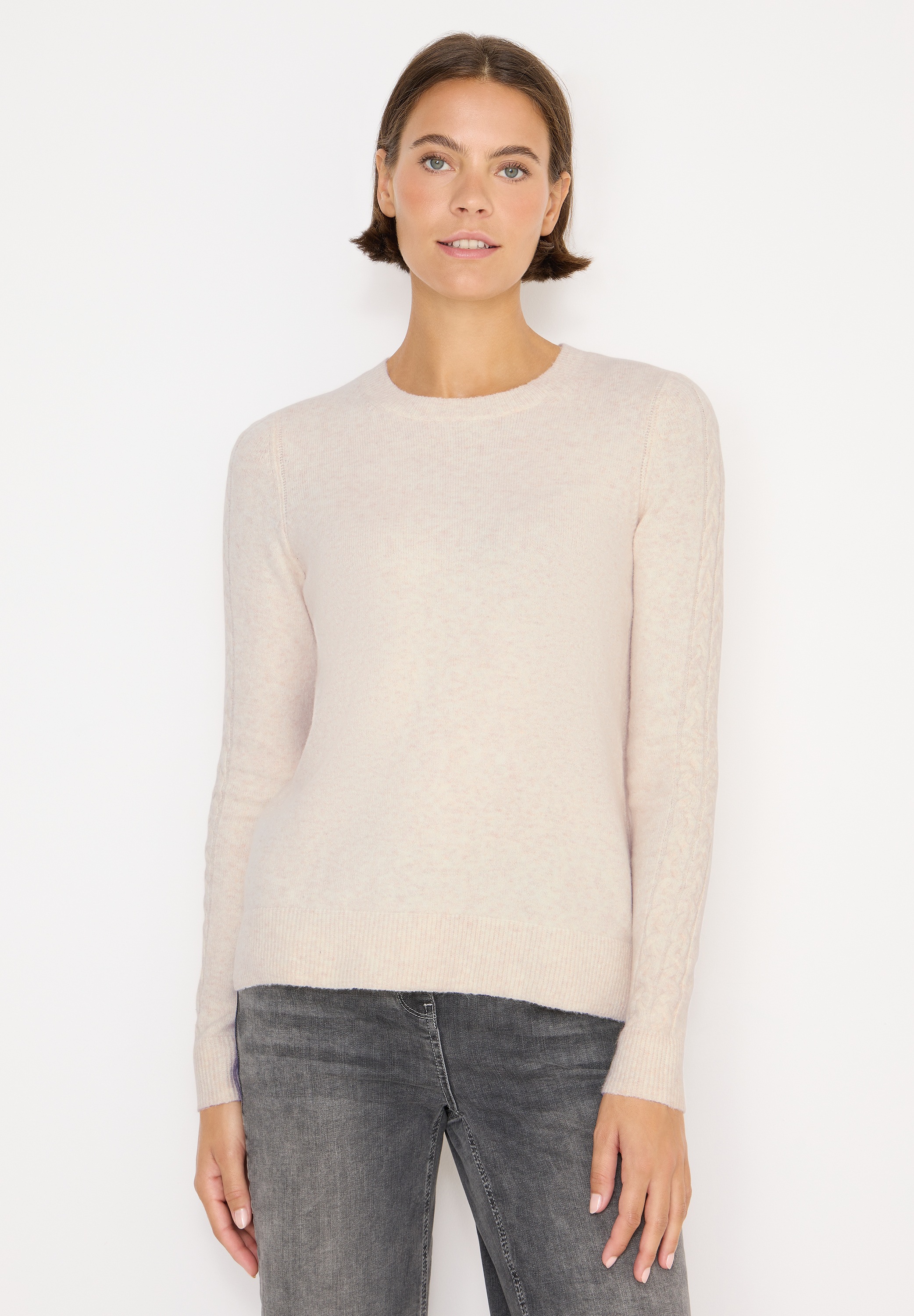 Cecil Strickpullover mit Strick-Detail