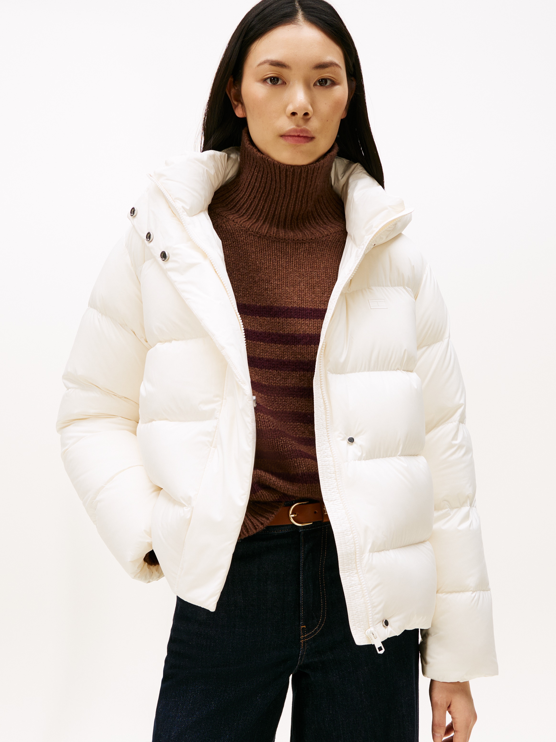 Tommy Hilfiger Steppjacke "MODERN DOWN REG JACKET" mit Kapuze günstig online kaufen