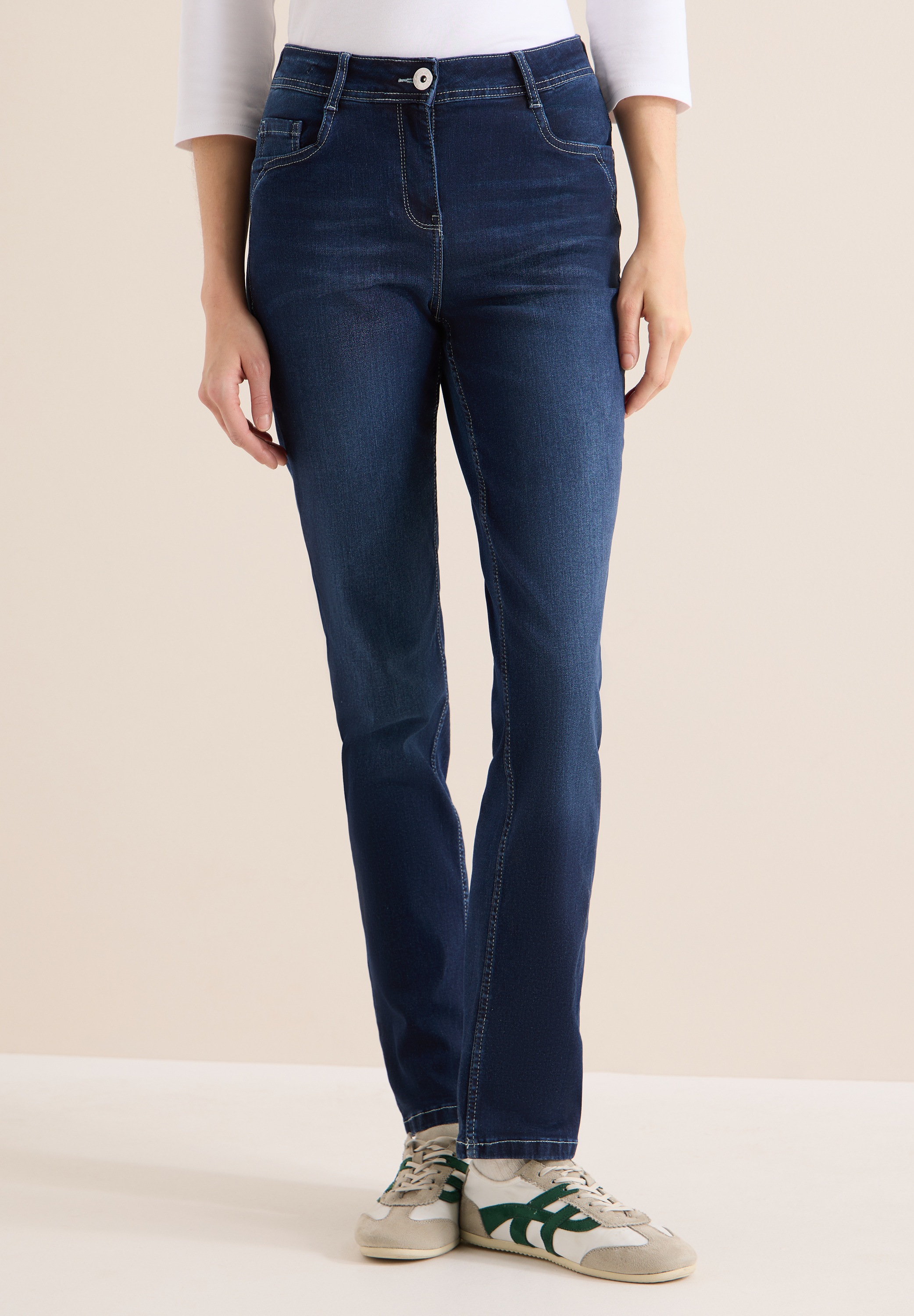 Cecil Slim-fit-Jeans High Waist günstig online kaufen